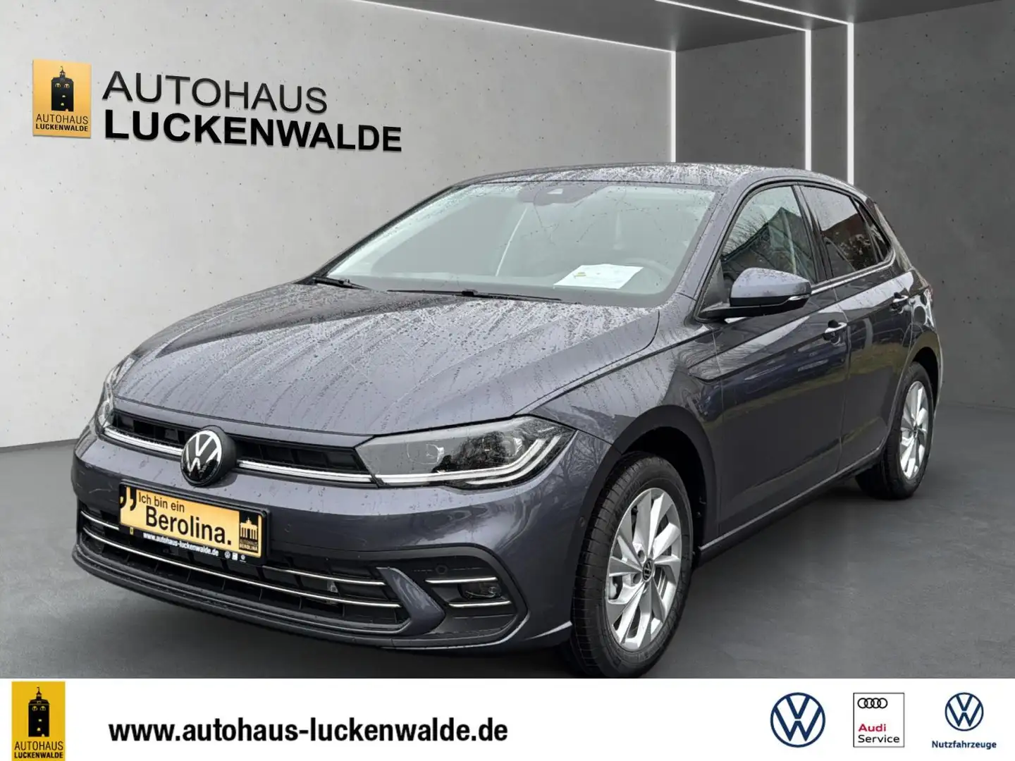 Volkswagen Polo 1.0 TSI Style DSG *IQ-MATRIX*NAV*ACC*SHZ* Grau - 2