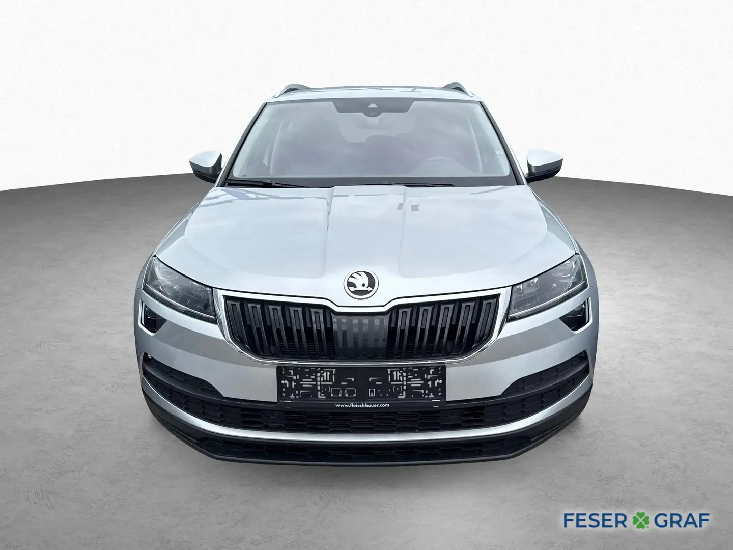 Skoda Karoq CLEVER 2.0 TDI 7-DSG 4x4 *AHK*ACC*NAVI Argent - 2