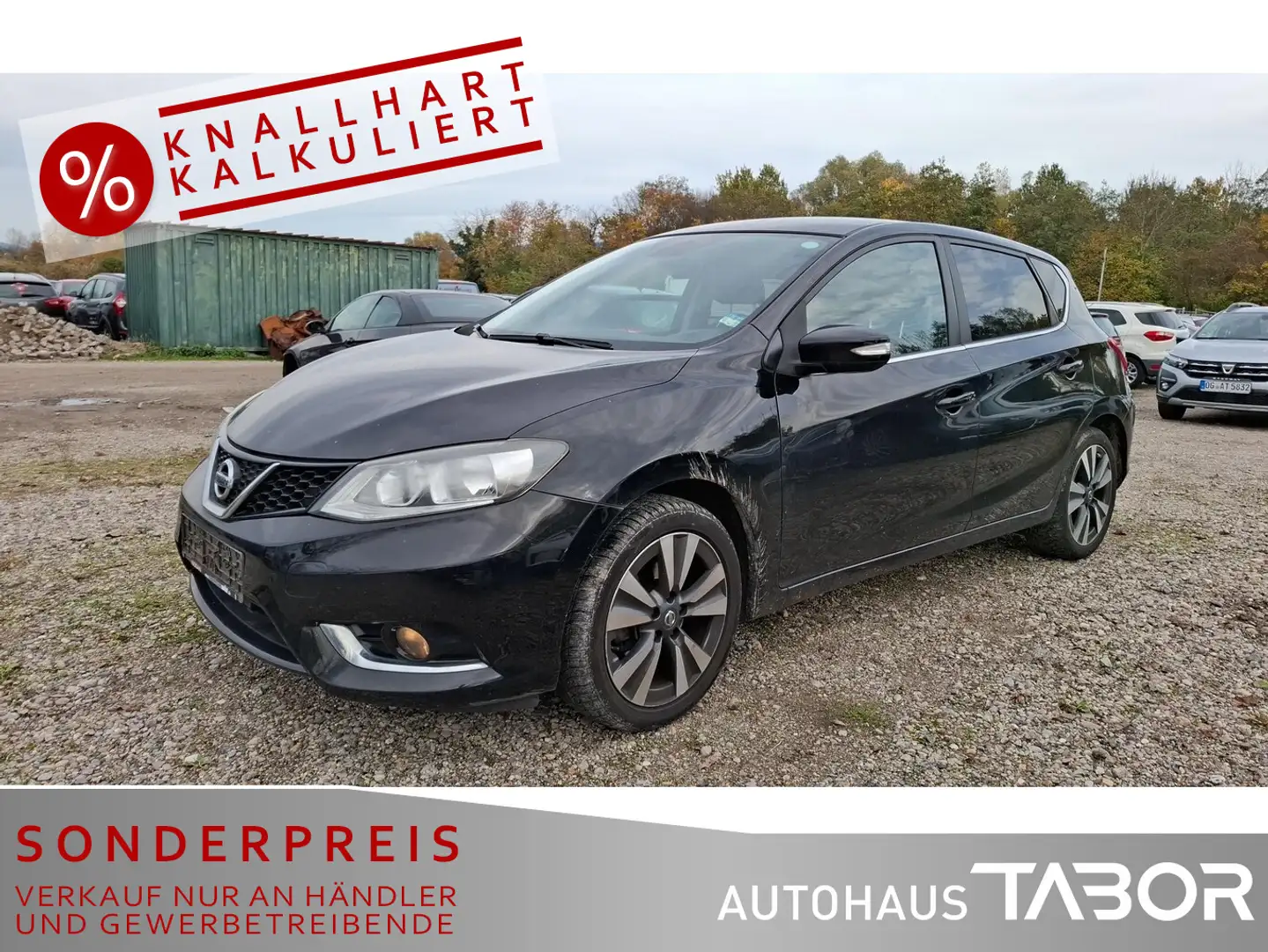 Nissan Pulsar 1.2 DIG-T N-Connecta Navi Kamera SHZ LM Schwarz - 1