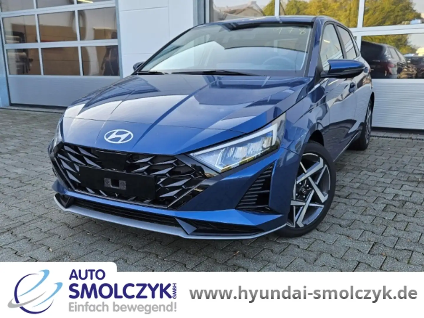 Hyundai i20 Prime 1.0 T-GDI KLIMAAUTOMATIK+SENSOREN+KAMERA Bleu - 1