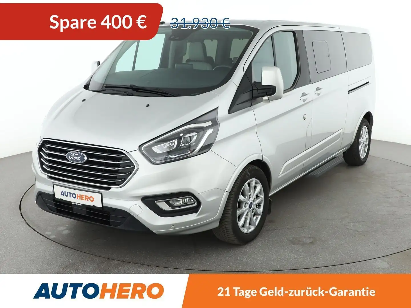 Ford Transit 2.0 TDCi 310 L2 Tourneo Titanium Aut.*NAVI*XENON* Grau - 1