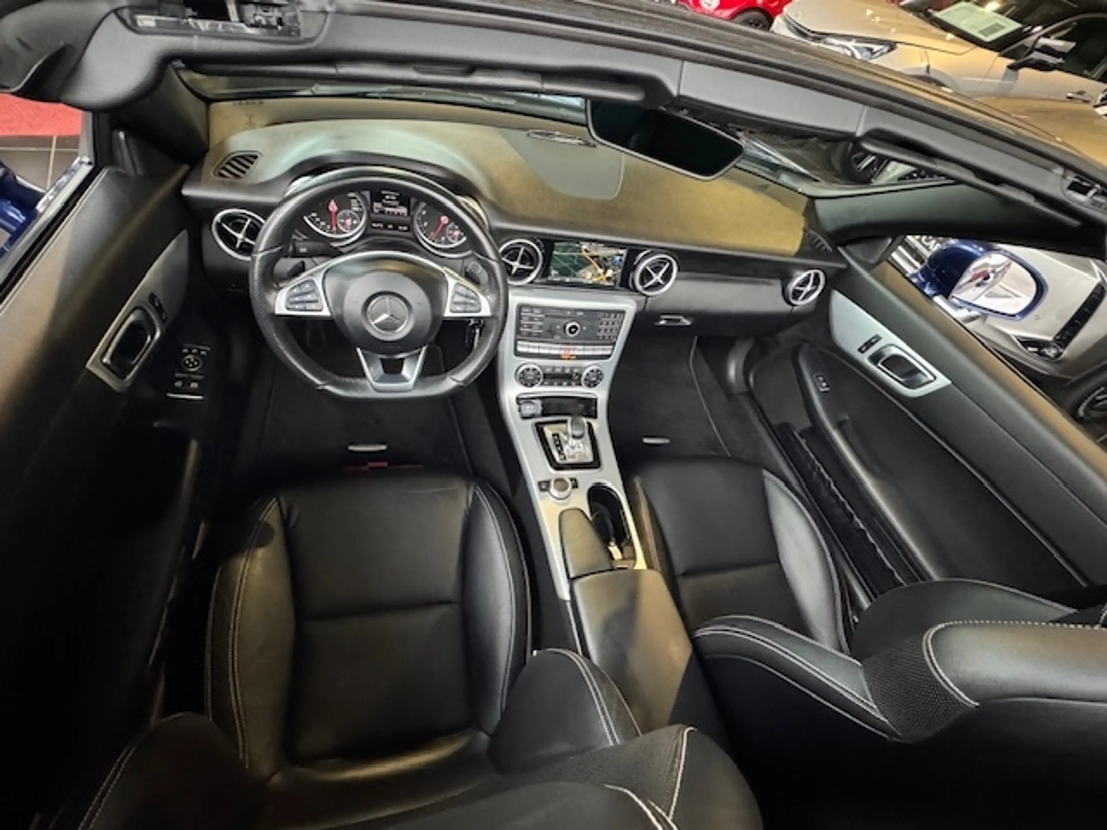 Mercedes-Benz SLC 200 9G-Tronic AirScarf KLIMA LED NAVI ALU — photo 14