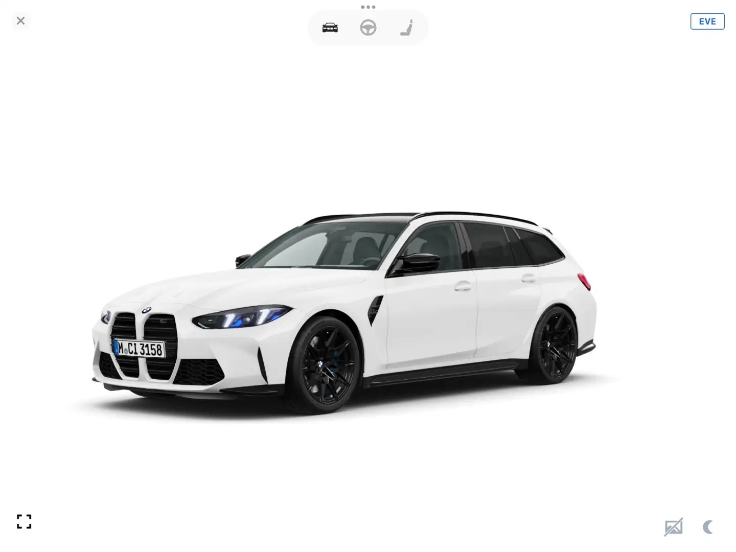 BMW M3 Competition M xDrive Komfortzugang*Drive Ass* Weiß - 1