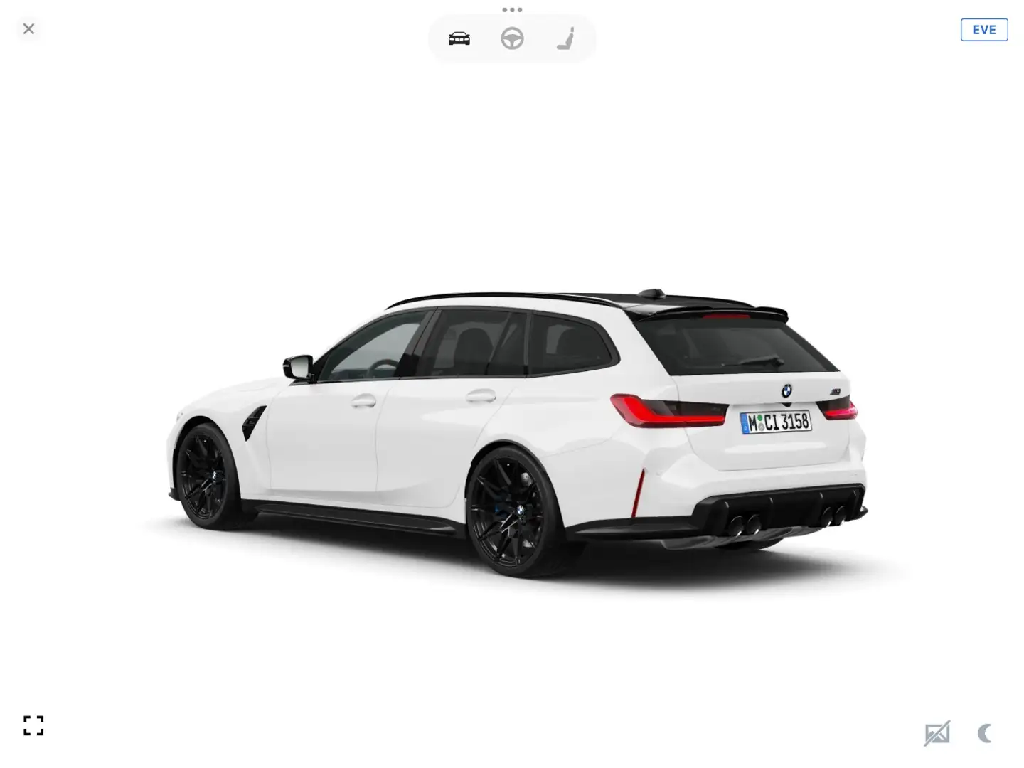 BMW M3 Competition M xDrive Komfortzugang*Drive Ass* Weiß - 2