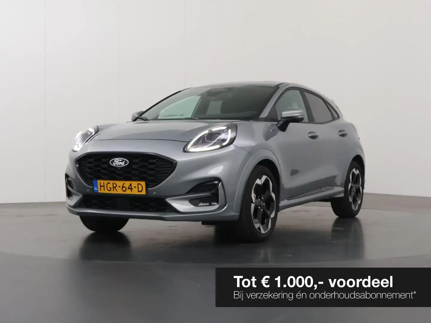 Ford Puma 1.0 EcoBoost Hybrid ST-Line X | Winterpakket | Cru Grijs - 1