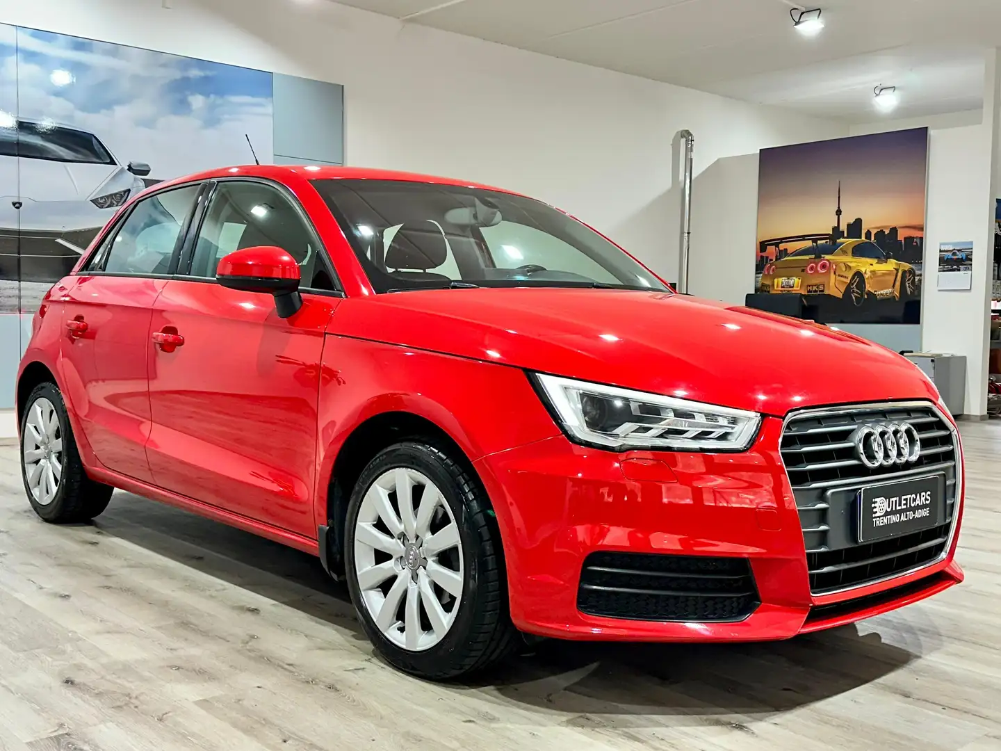 Audi A1 Sportback 1.0 tfsi ultra 60.000km neopatentati Rojo - 1