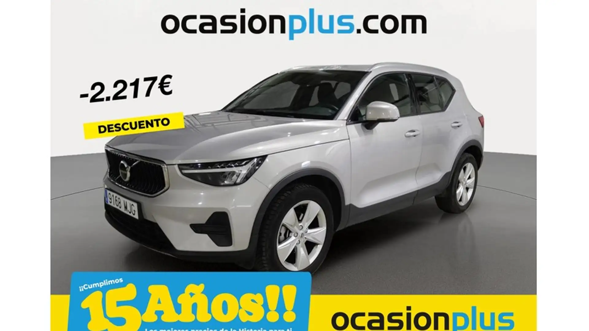 Volvo XC40 T2 Core Aut. Argent - 1