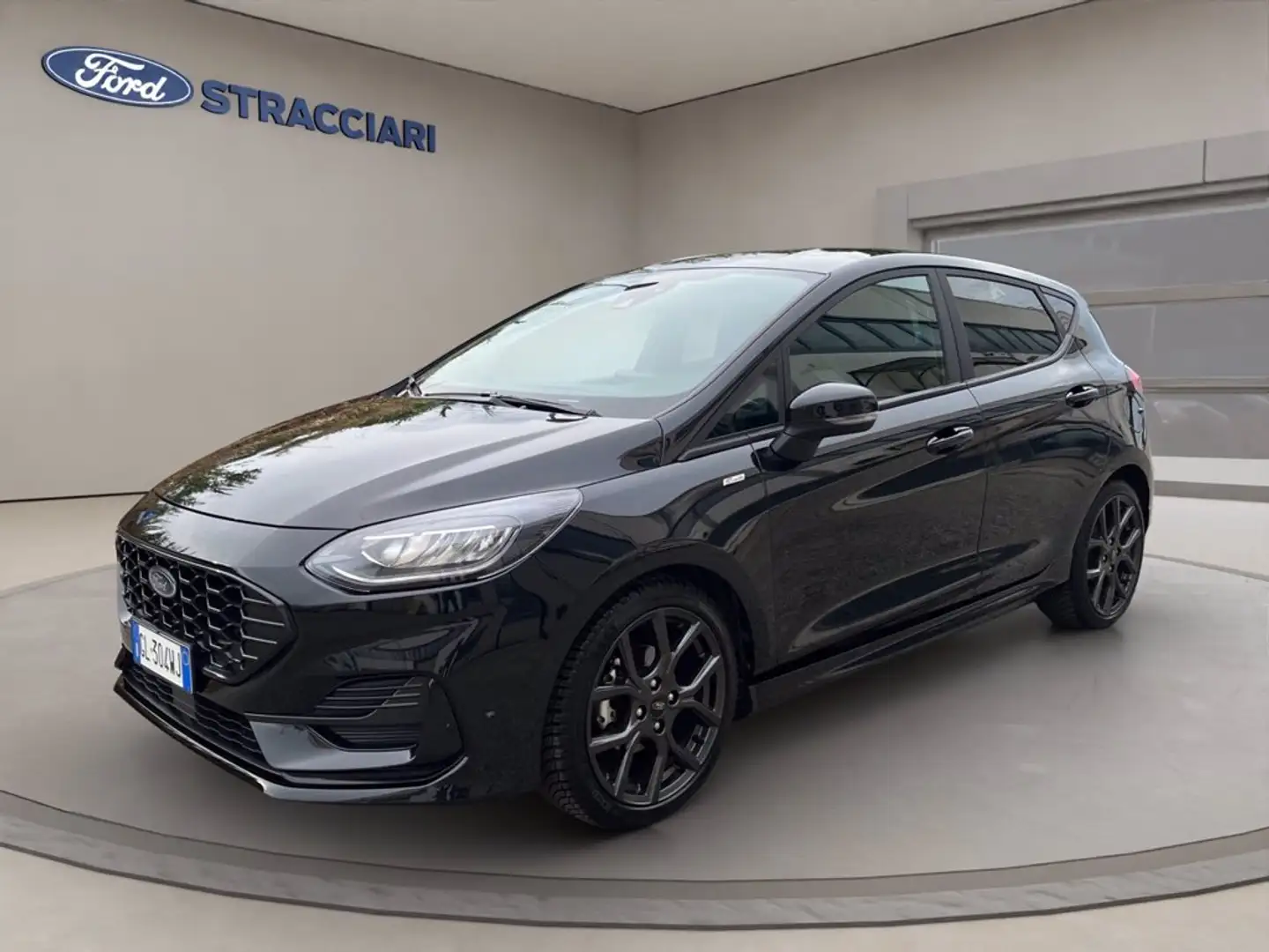 Ford Fiesta 5p 1.0 ecoboost h ST-Line 125cv Zwart - 1