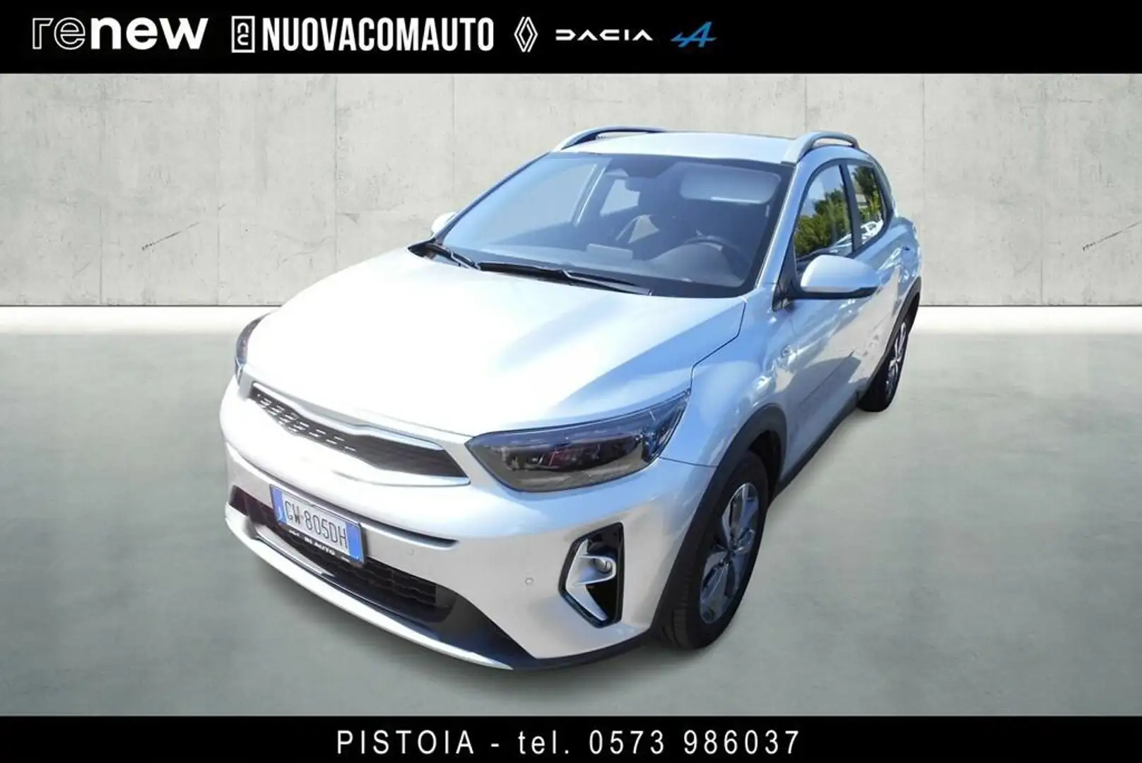 Kia Stonic 1.2 mpi Urban 79cv Argento - 1