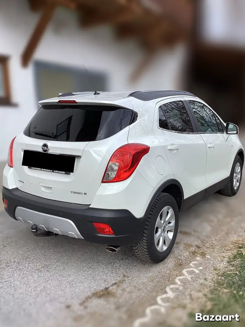 Opel Mokka 1,4 Turbo Ecotec Cosmo Start/Stop System Weiß - 2