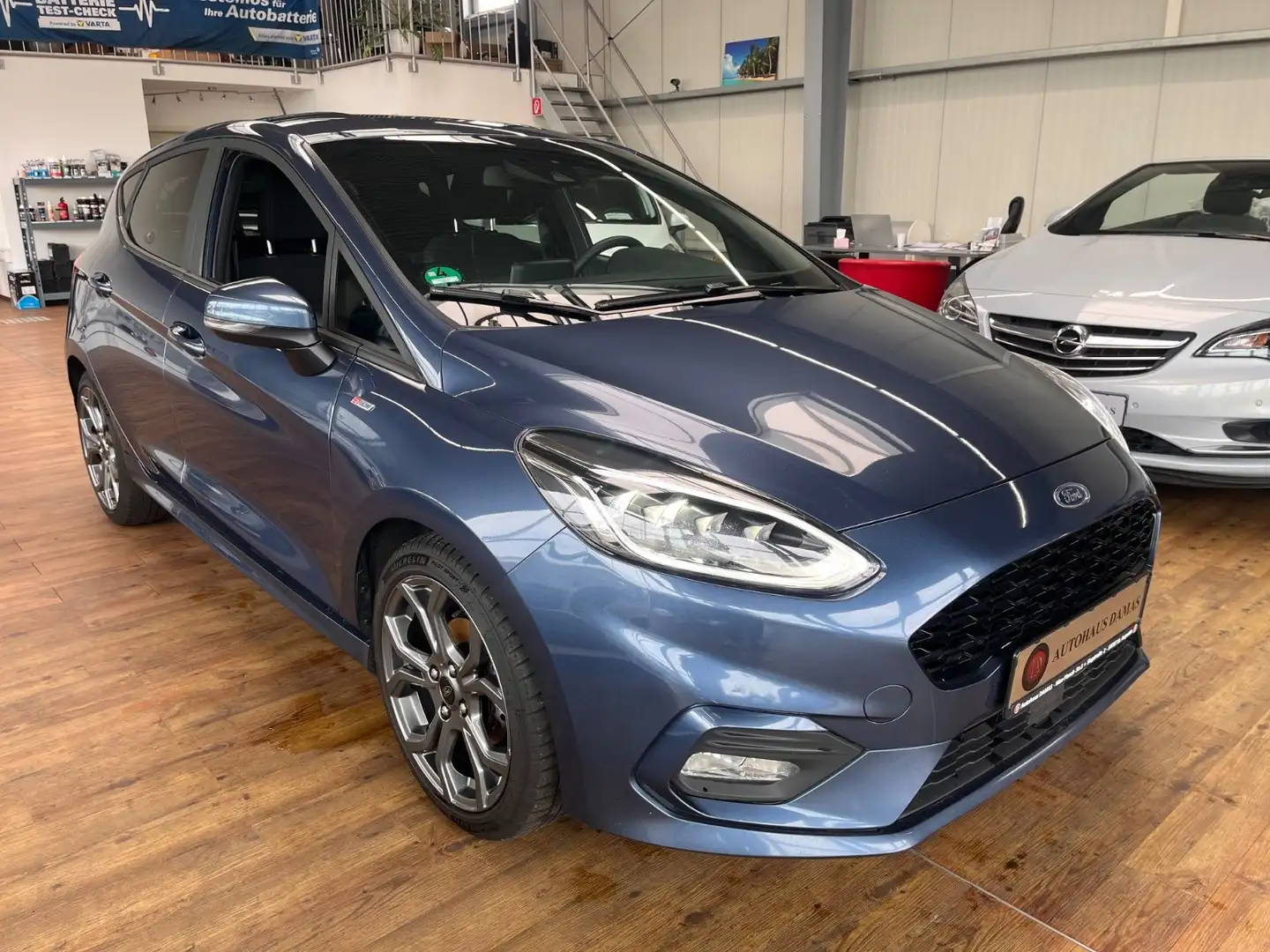 Ford Fiesta ST-LINE 1.HAND,LED-SCHEINWERFER,PDC,KLIMA Blau - 1