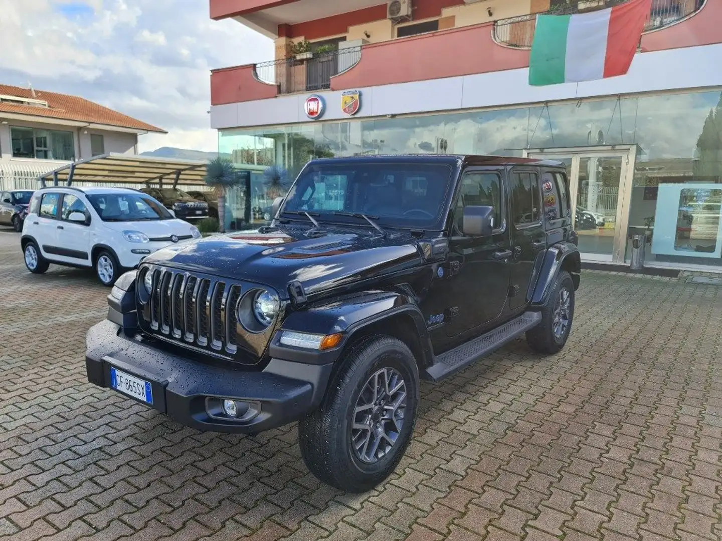 Jeep Wrangler Unlimited 2.0 PHEV ATX 4xe 80th Anniversary Fekete - 2