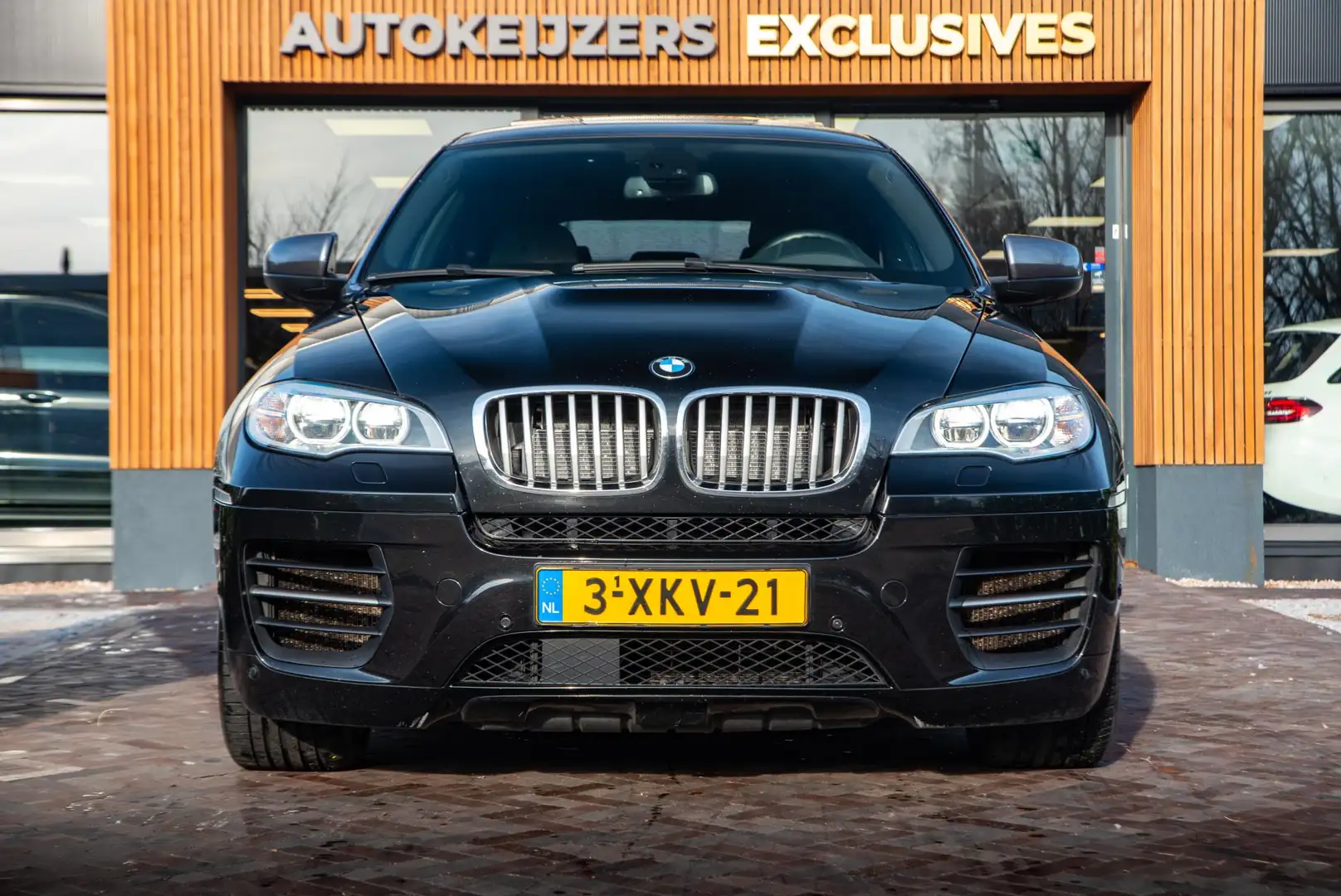 BMW X6 M50d Panodak ACC Memory Leer Camera Navi Carbon Negru - 2