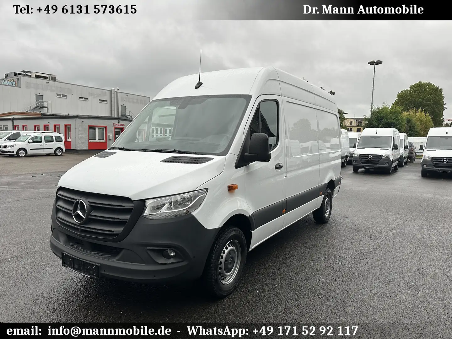 Mercedes-Benz Sprinter 317 CDI RWD L2 9 gtronic top Ausstattung Weiß - 1