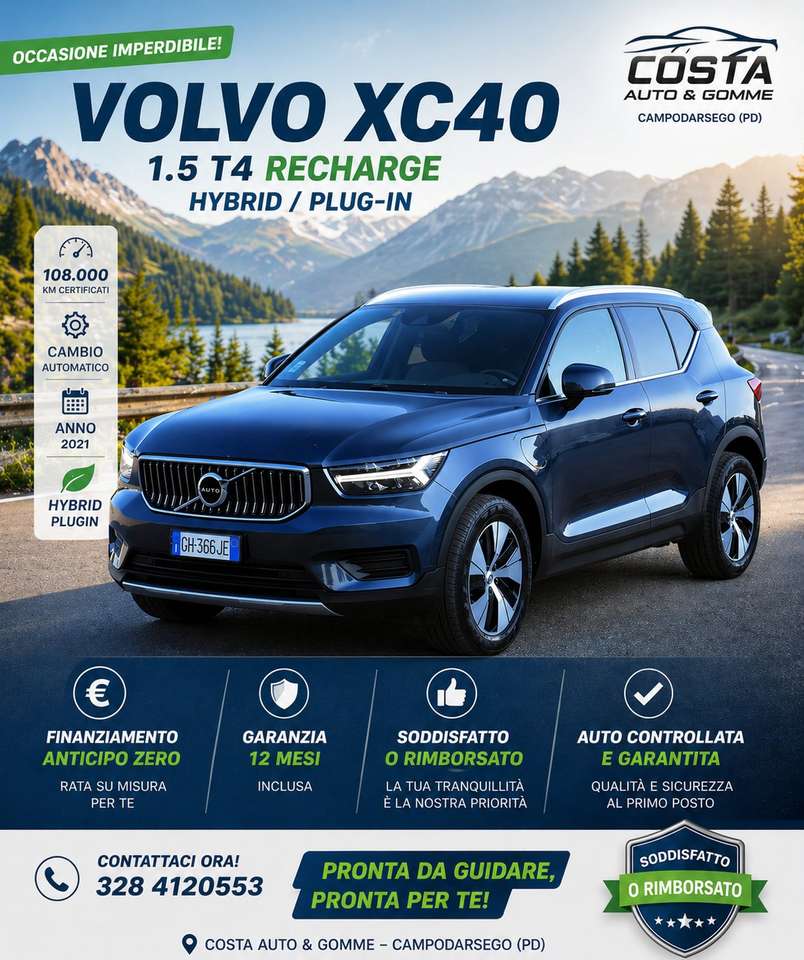 Volvo XC40 1.5 t4 phev/plug-in  Inscription my 2021