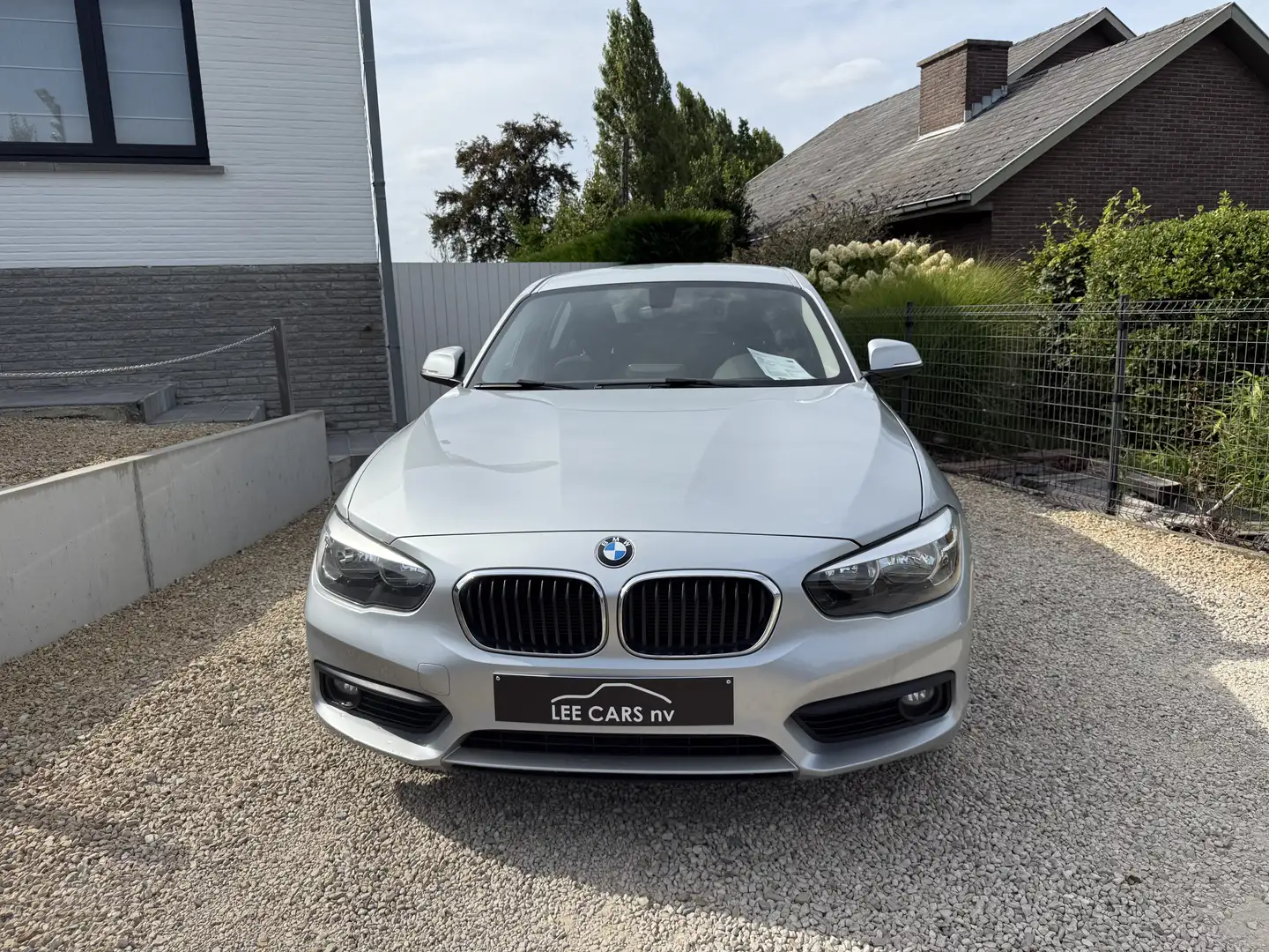 BMW 116 116i topstaat Navigatie,pdc,alu velg,led, Argent - 2