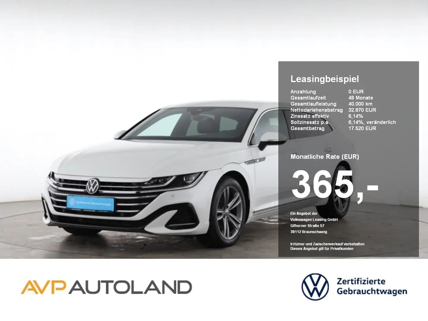 Volkswagen Arteon Shooting Brake 2.0 TSI DSG R-Line | AHK | Blanco - 1