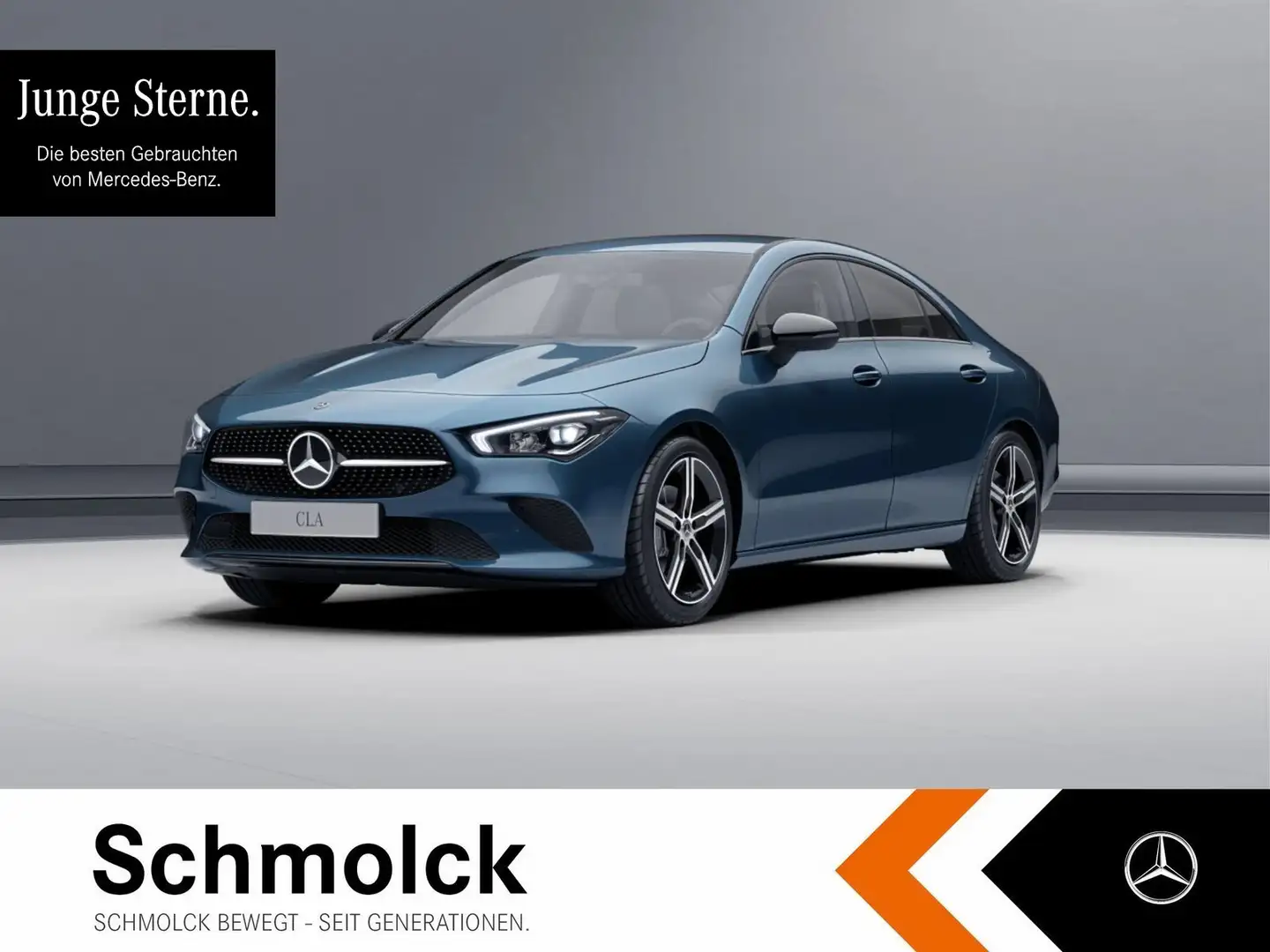 Mercedes-Benz CLA 200 PROGRESSIVE+7G+LED+MBUX+NIGHT+CAM+TOTW++ Bleu - 1