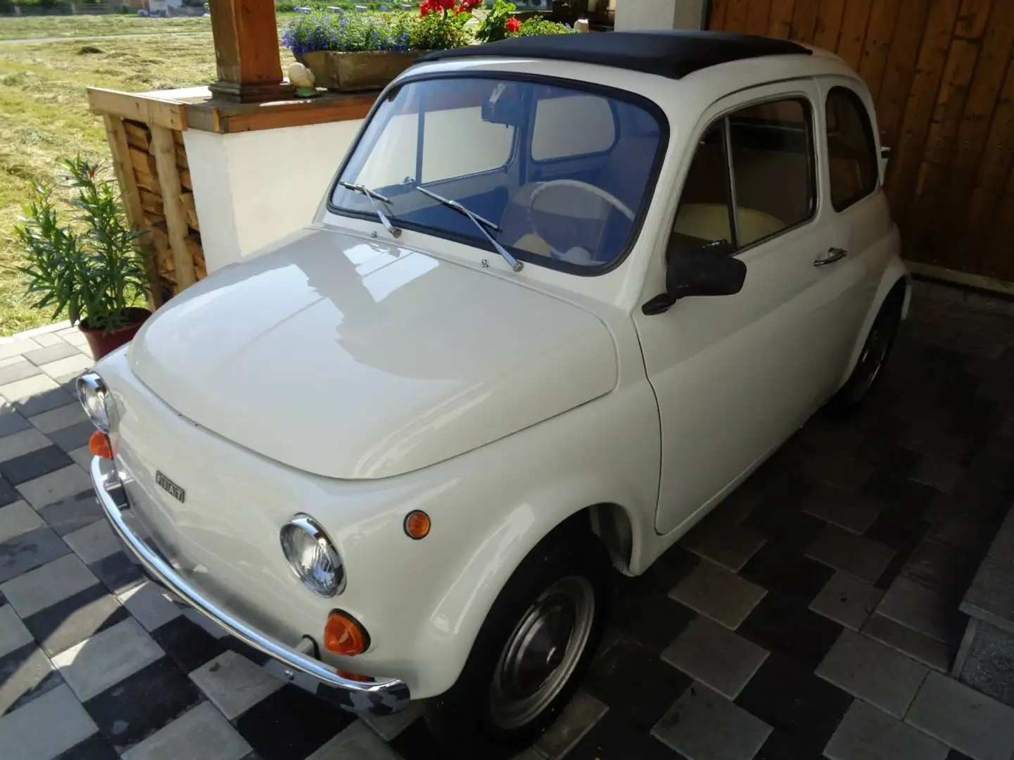Fiat 500 Blanc - 1