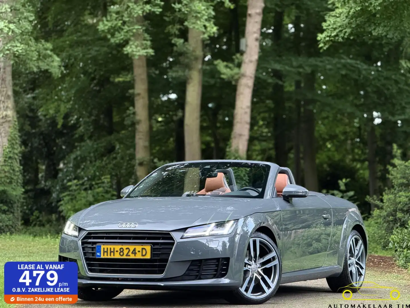 Audi TT Roadster 2.0 TFSI Pro Line + / Orig.NL Grigio - 1