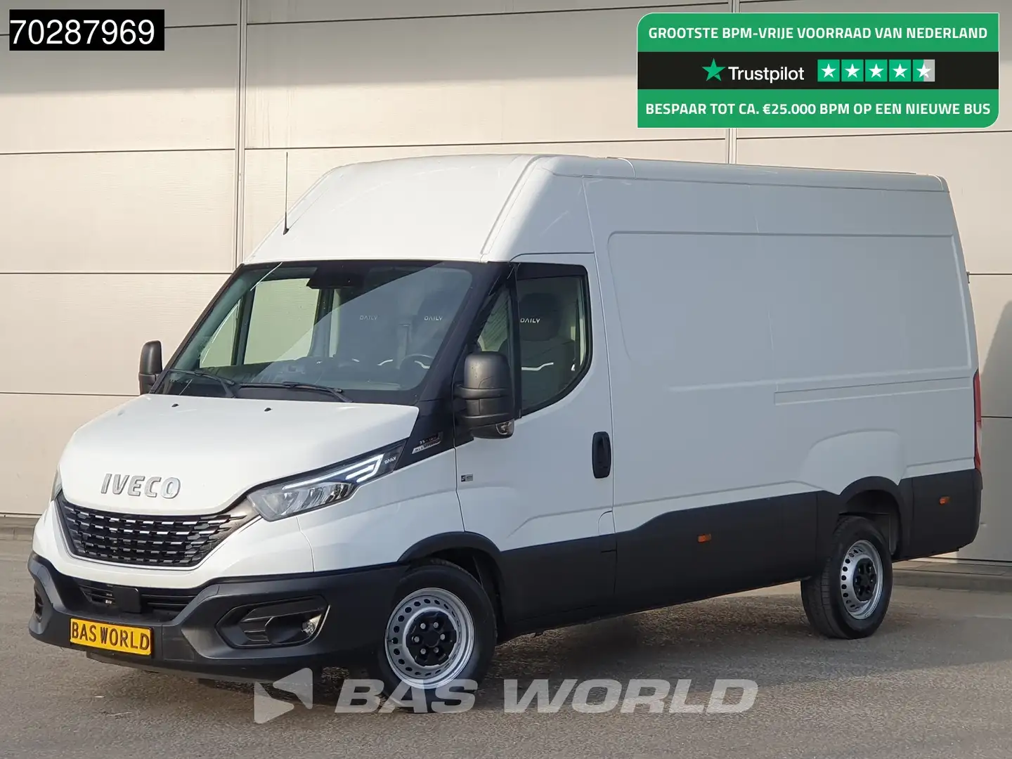 Iveco Daily 35S18 3.0L Automaat L2H2 3,5t Trekhaak 180PK LED N Weiß - 1