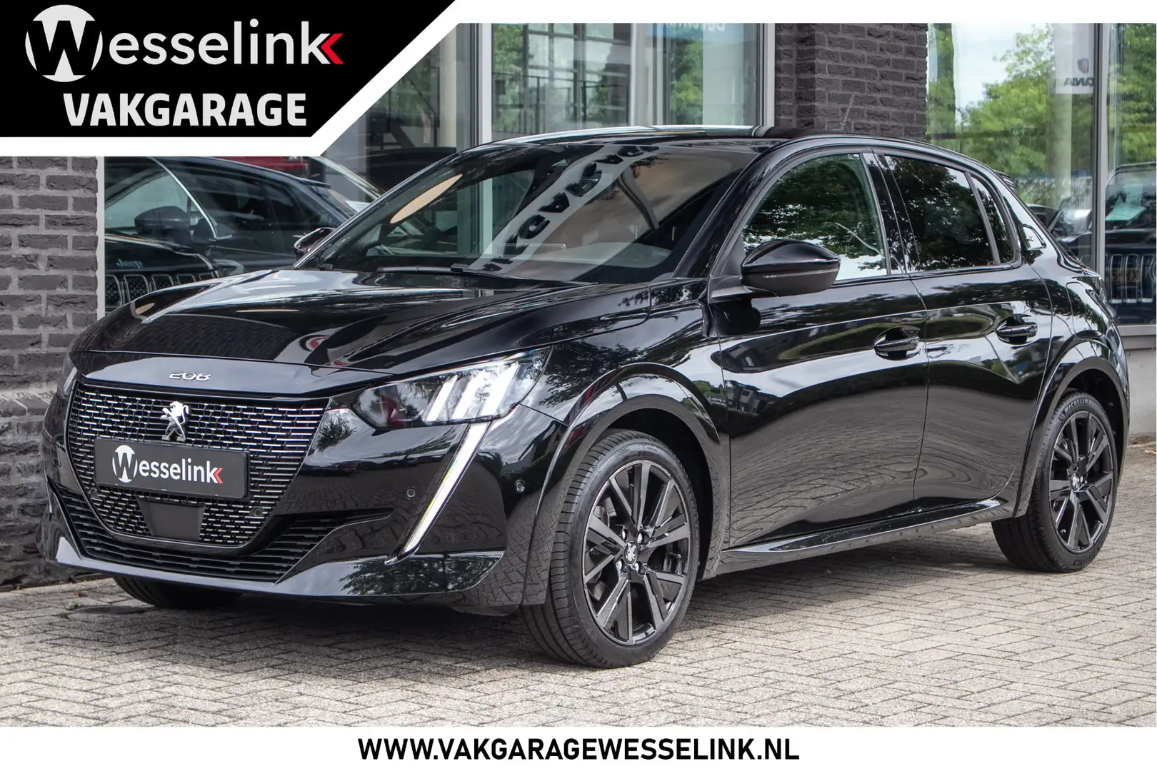 Peugeot 208 1.2 PureTech GT - All-in rijklrprs | trekhaak | sp Noir - 1