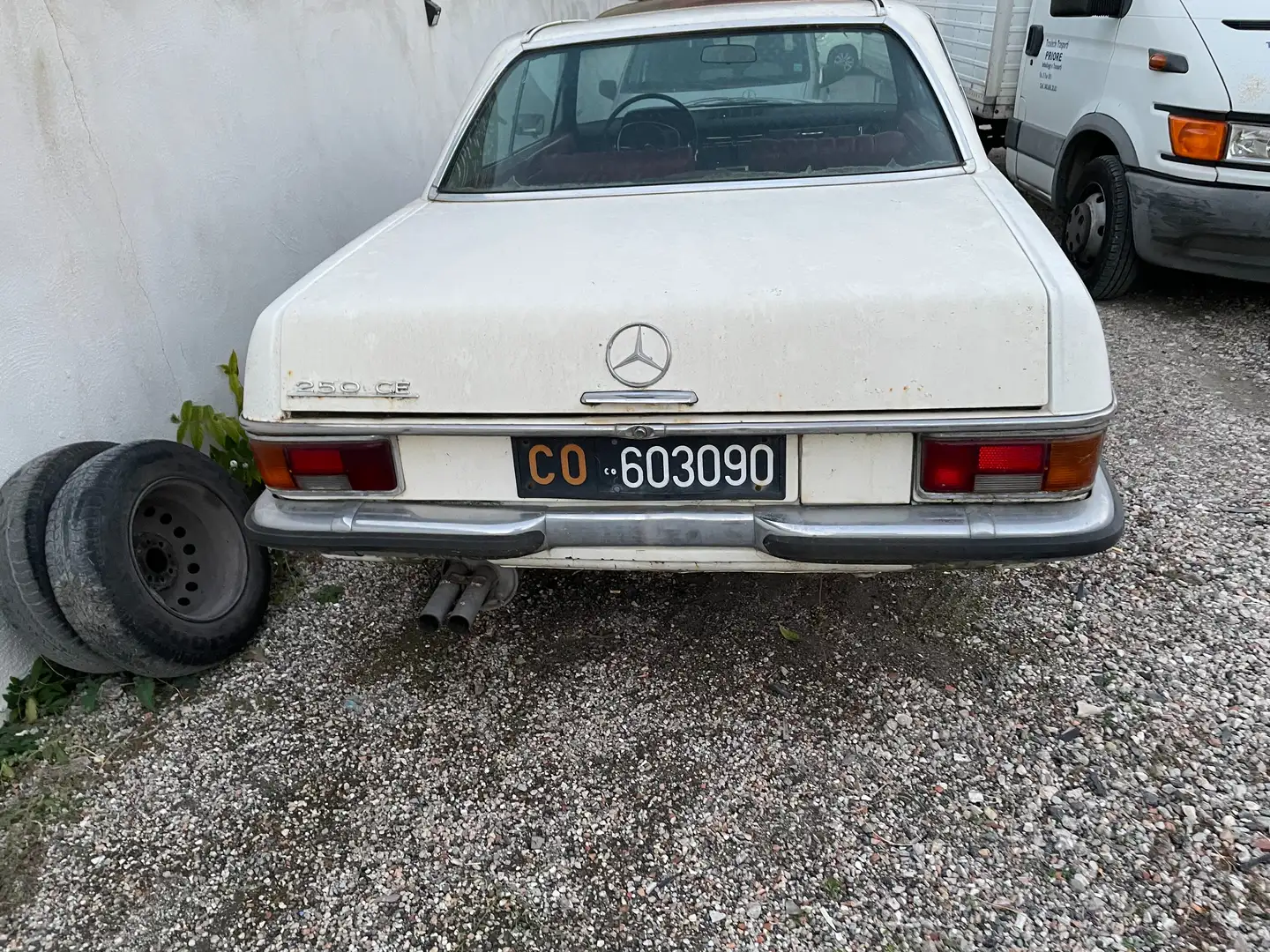 Mercedes-Benz 250 250 CE COUPE' Blanc - 2