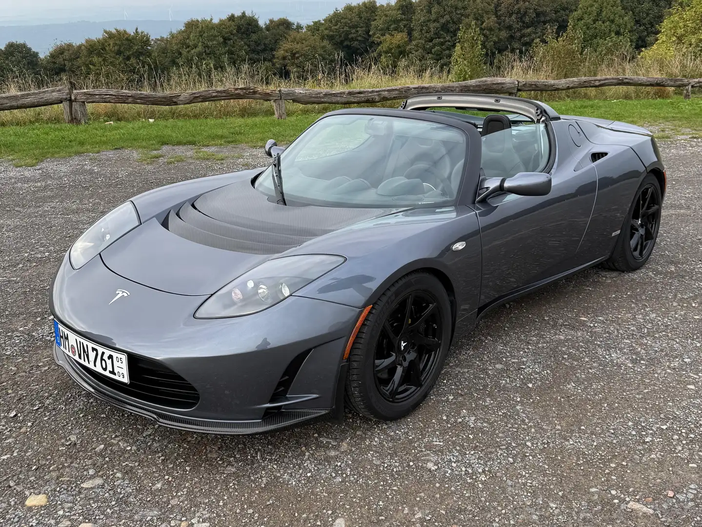 Tesla Roadster Tesla Roadster Nr 761, midnight silver, Carbon Grau - 1