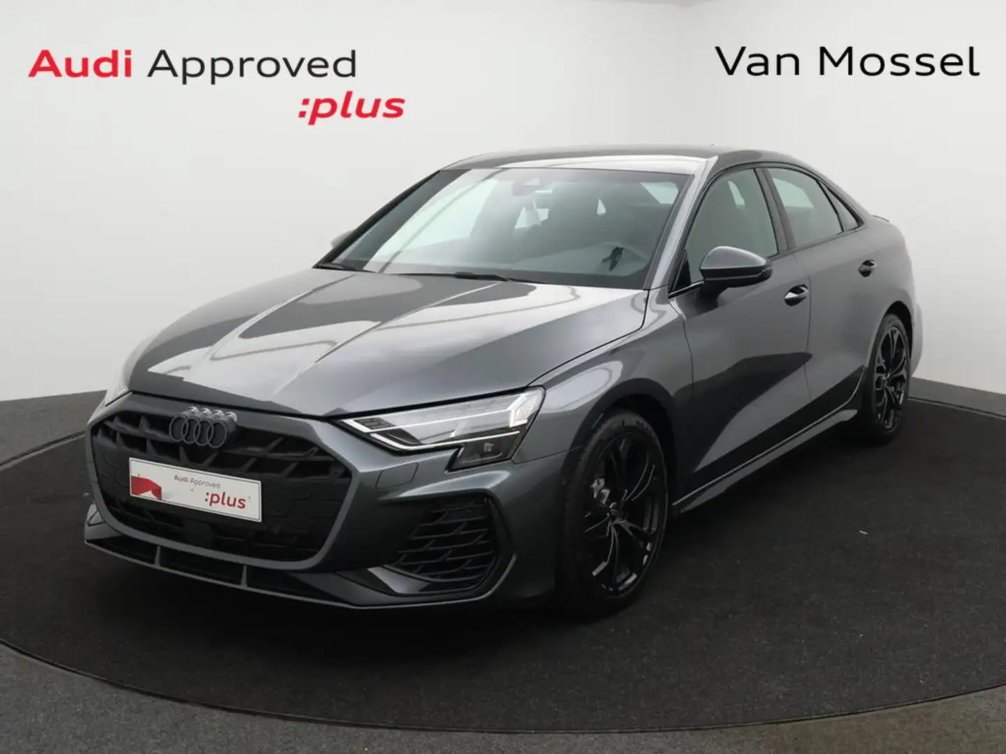 Audi S3 Sedan Sedan 2.0 TFSI Quattro*S tronic*333PK*VIRTUA Zwart - 1