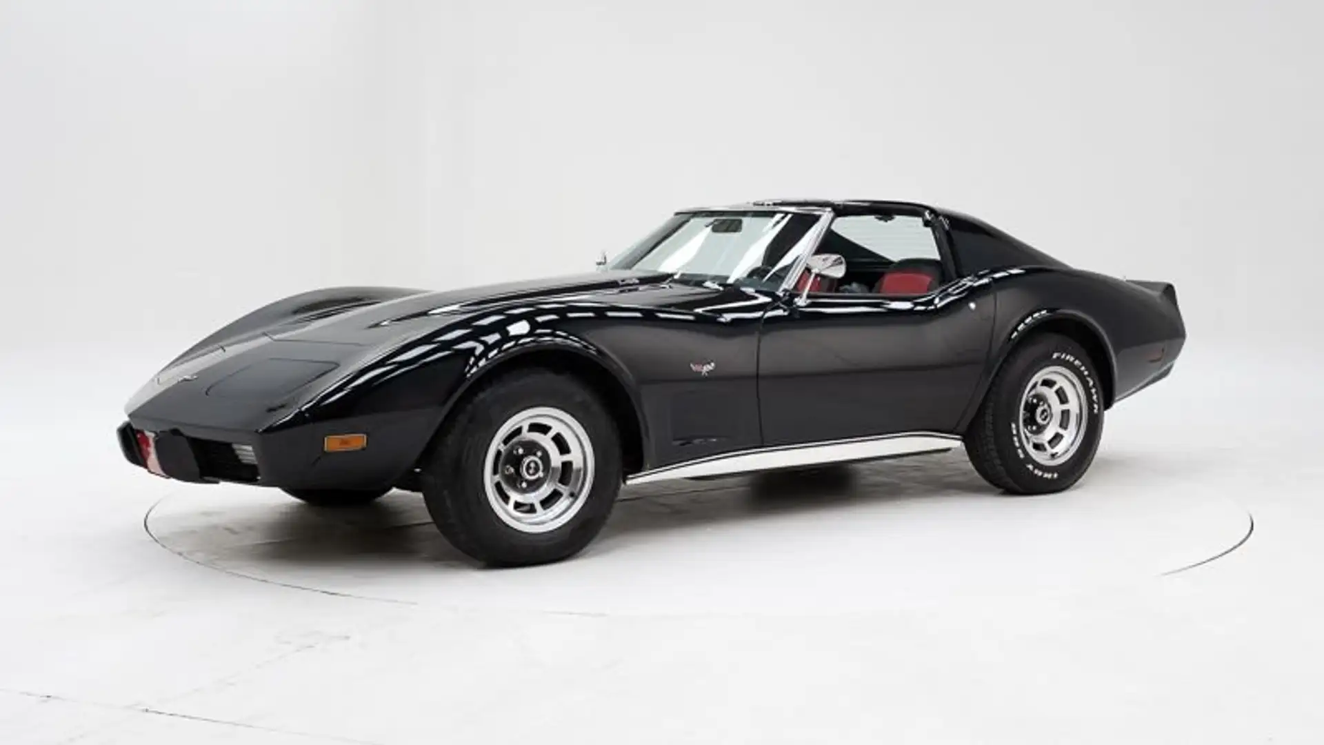 Corvette C3 '77 CH39070 Noir - 1