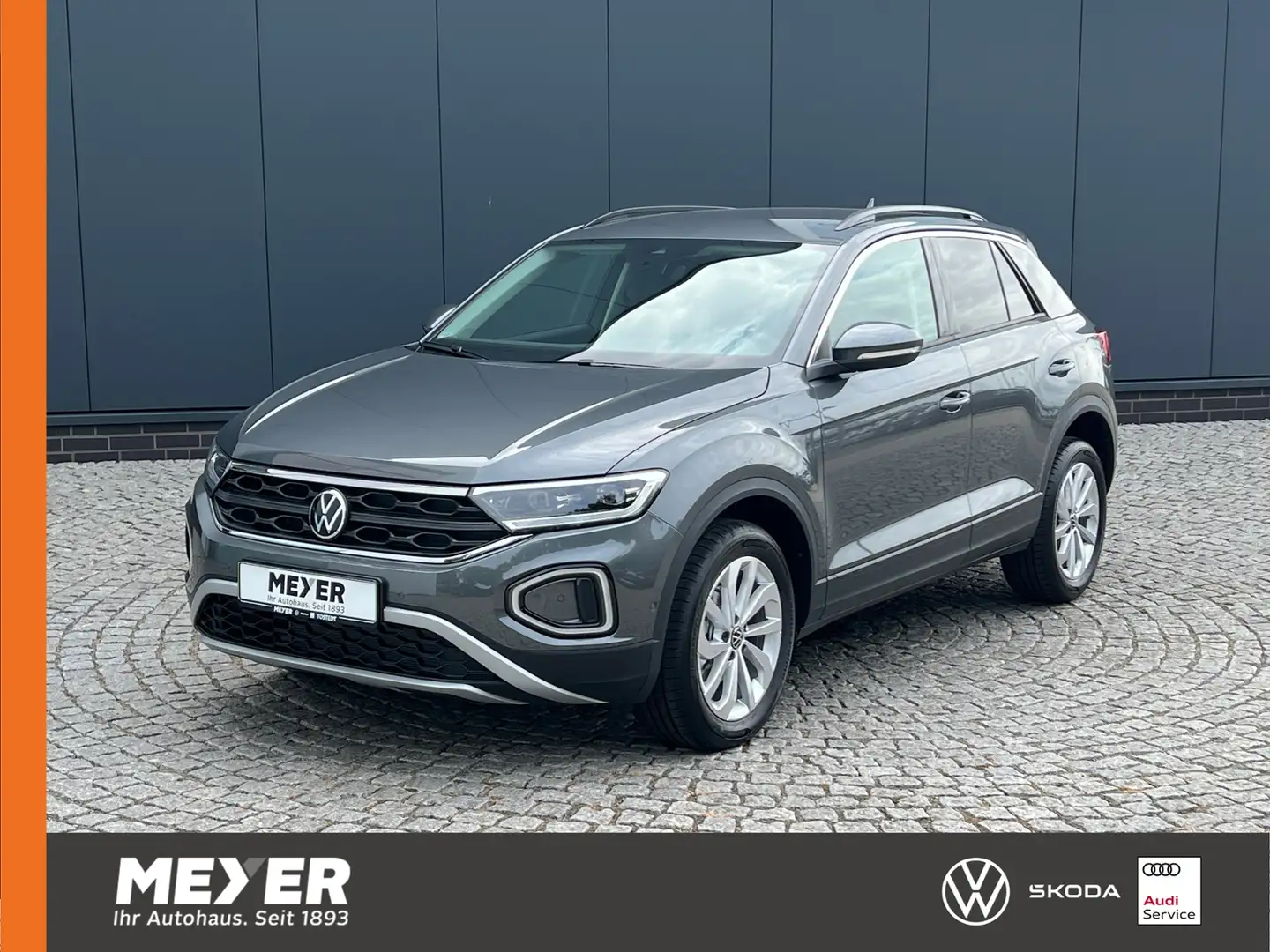 Volkswagen T-Roc Life 1.0 TSI *LED, ACC, Kamera, 17''-LM* Grau - 1