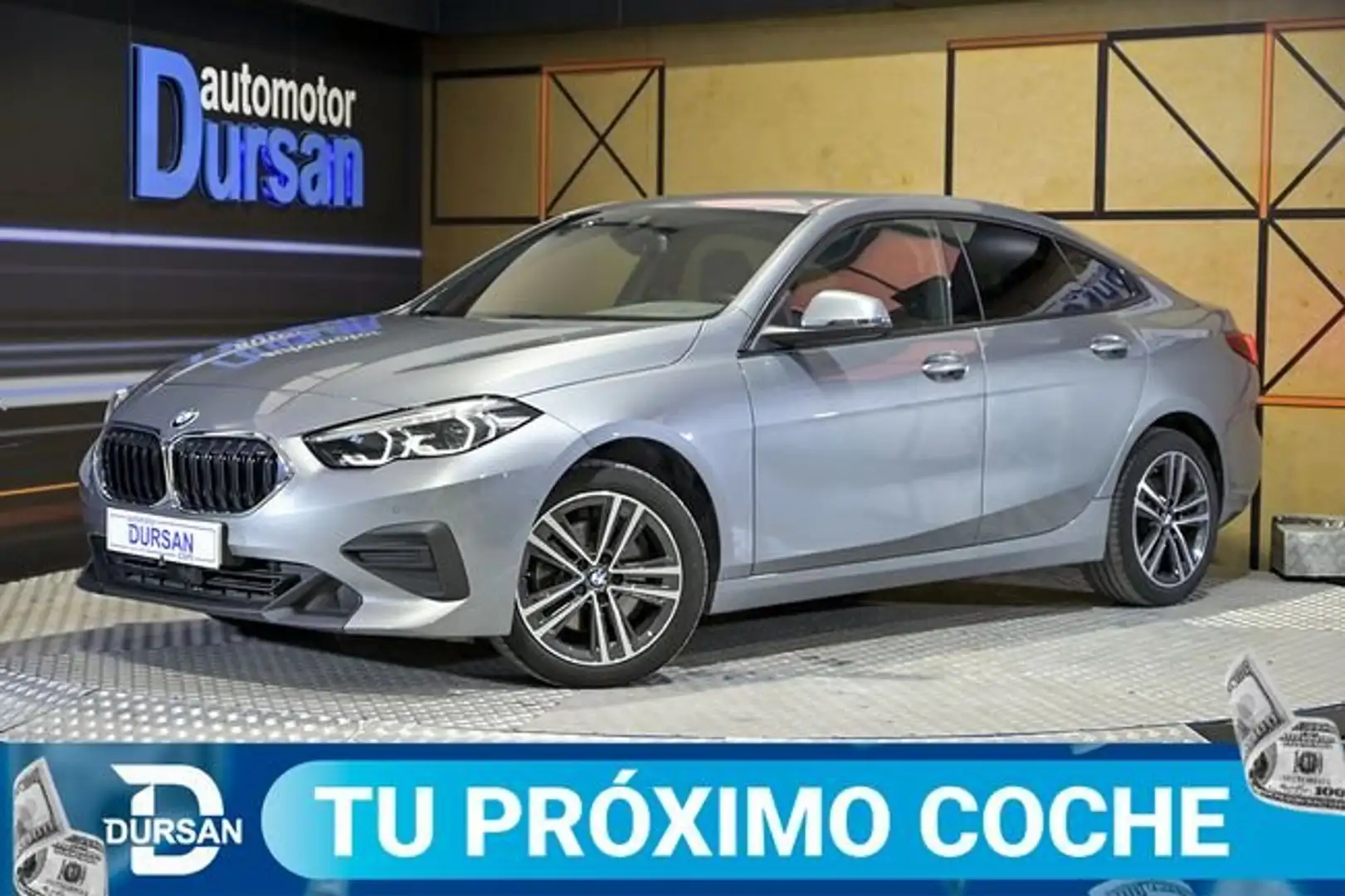 BMW 218 218dA Gran Coupé Gris - 1