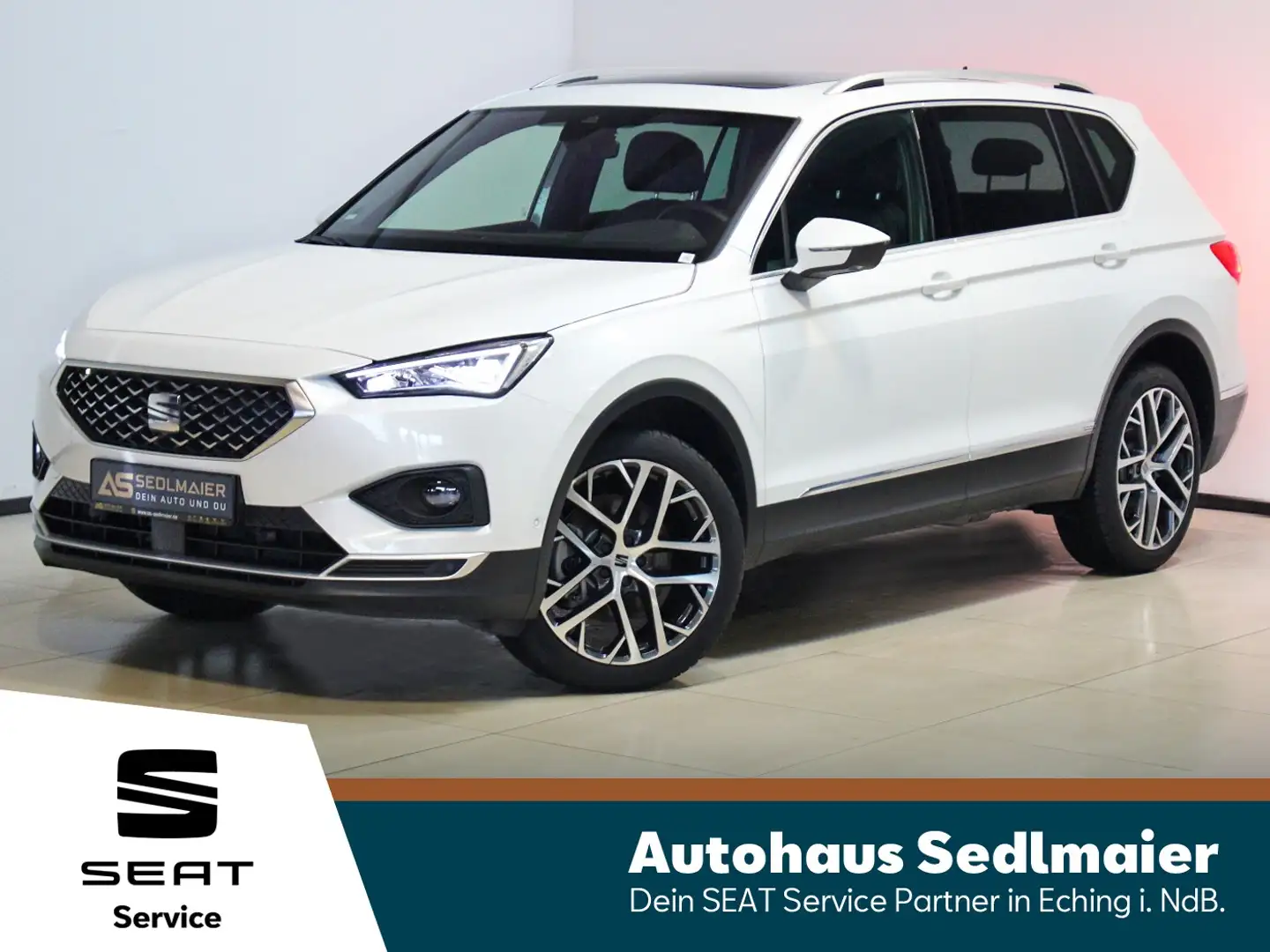 SEAT Tarraco 2.0 TSI 4Drive Xperience PANO|StandHz Weiß - 2