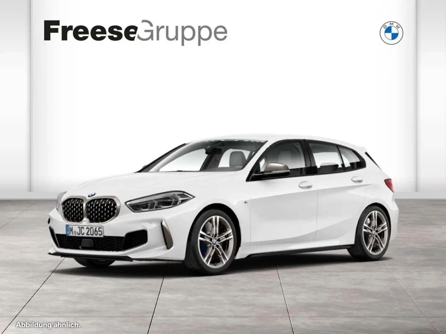 BMW 135 M135i xDrive HiFi DAB LED WLAN Tempomat Shz PDC Weiß - 1