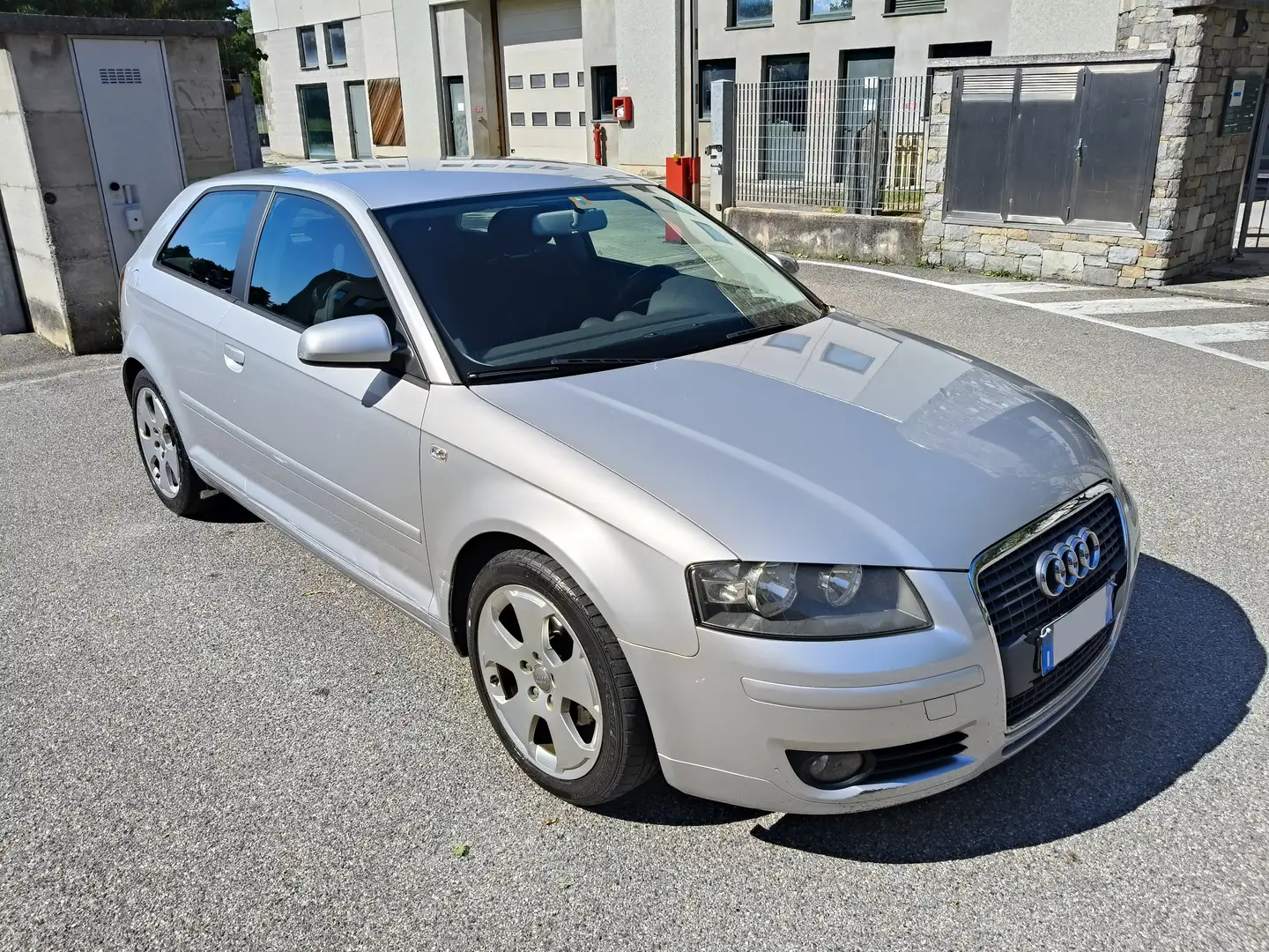 Audi A3 A3 II 2003 3p 1.6 fsi Ambition 115cv Unico Propr Argento - 2
