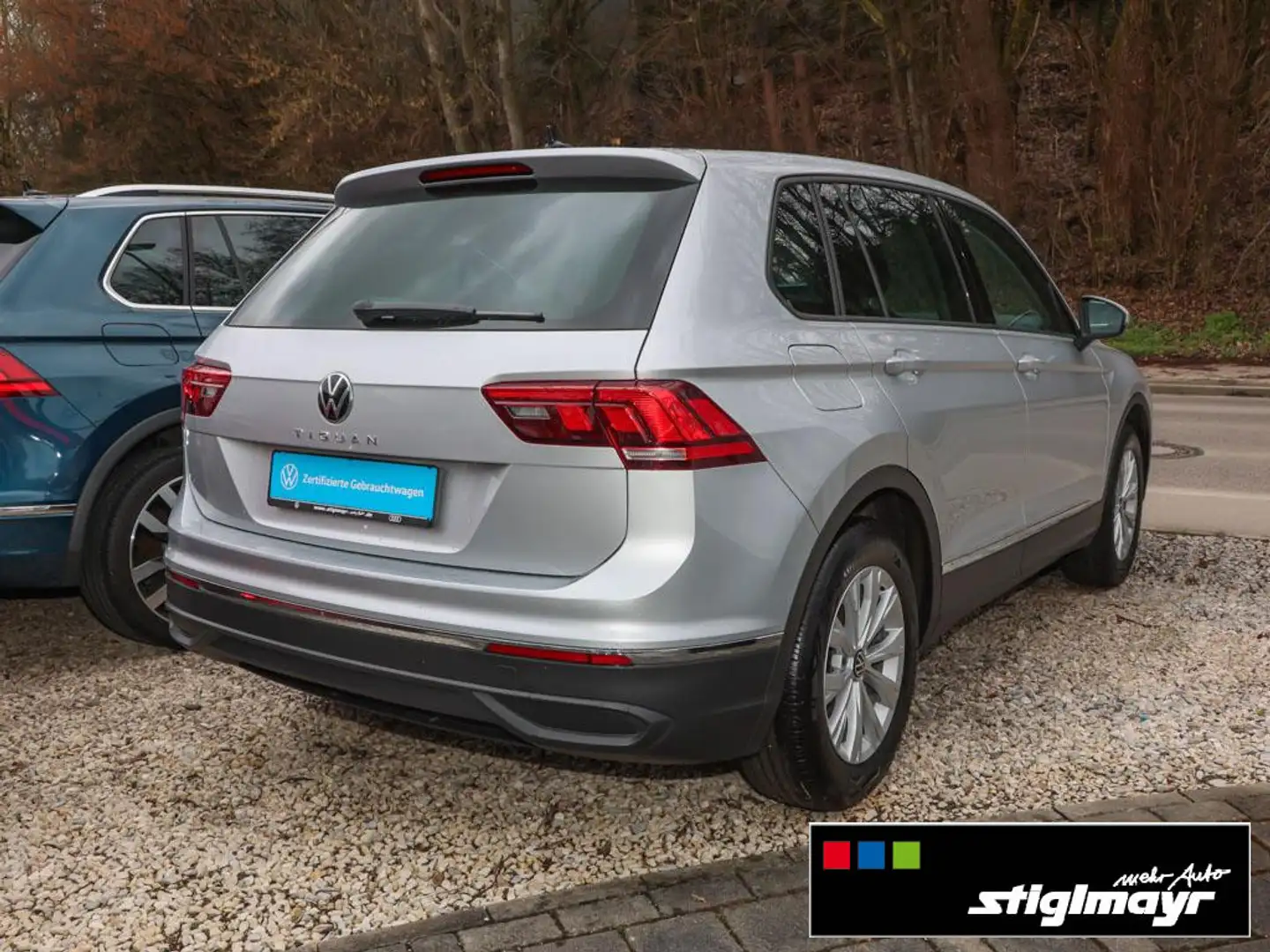 Volkswagen Tiguan 2.0 TDI DSG ACC+AHK+LED+NAVI+Alu-17´ Argent - 2