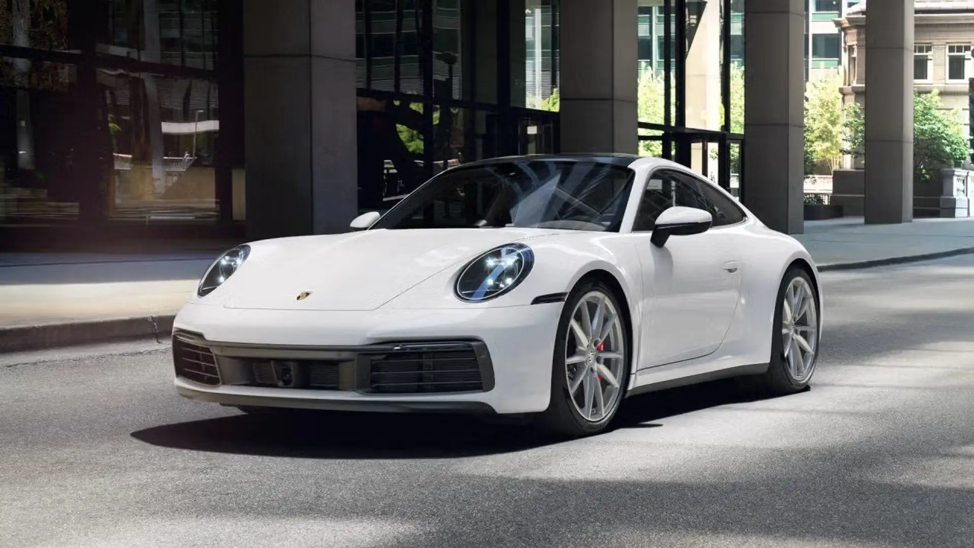 Porsche 992 911 Carrera 4S Sport Chrono Sportabgasanlage Weiß - 1