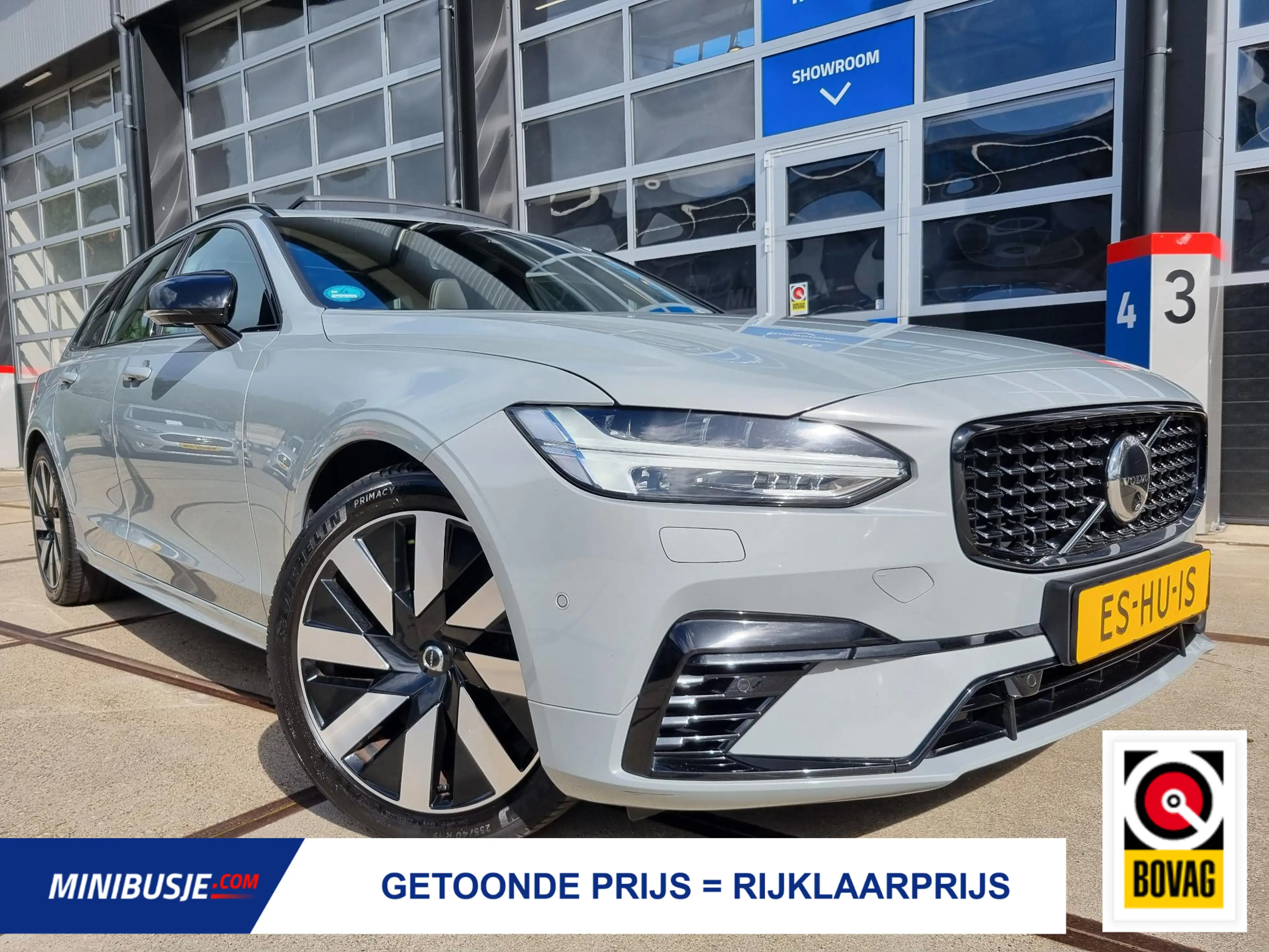 Volvo V90 2.0 T6 Plug-in hybrid AWD Ultra Dark LEER / PANORA
