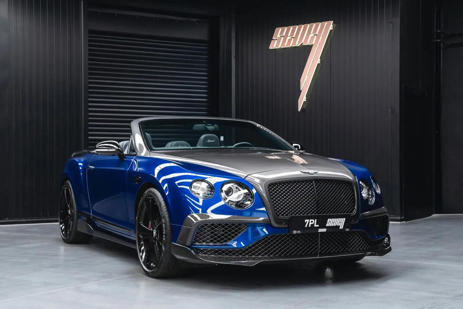 Bentley Continental GTC Blau - 1