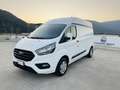Ford Transit Custom 300 Tetto Alto 2.0 TDCI Euro 6D 1Proprietario Blanc - thumbnail 1