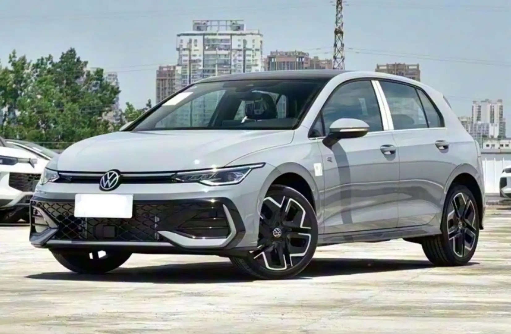 Volkswagen Golf 1.5 eTSI 160 DSG R-Line  - Only Export of EU 22950 Gris - 1