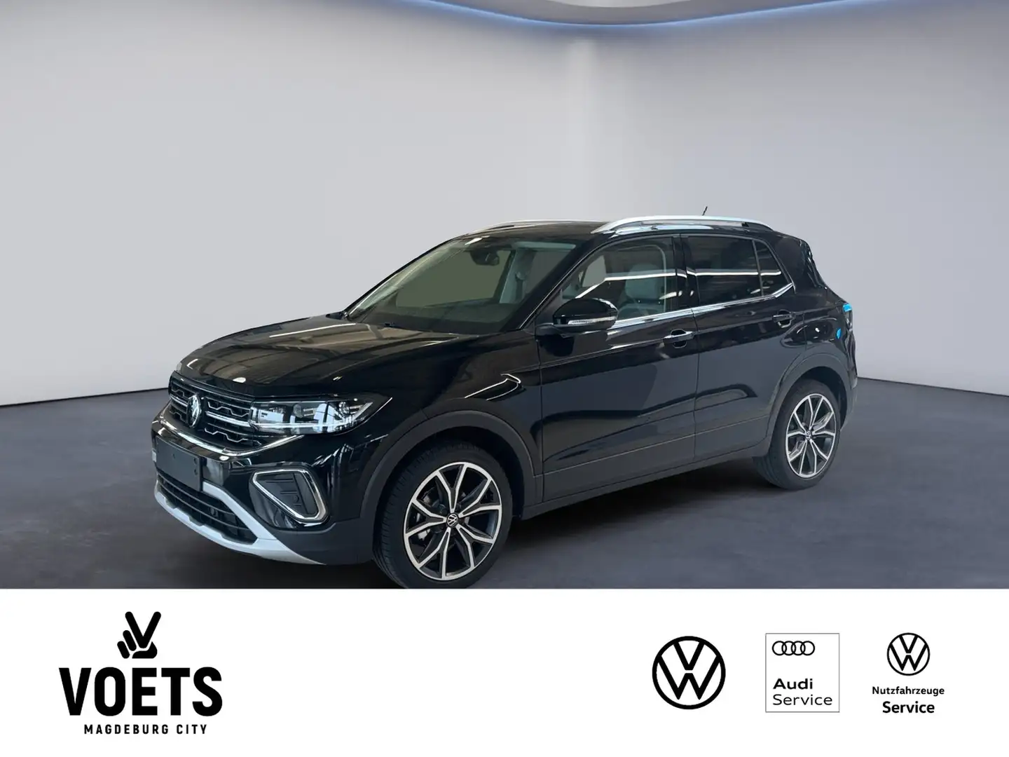 Volkswagen T-Cross 1.0TSI DSG Style LED+DESIGN PAKET+RFK+ Negro - 1