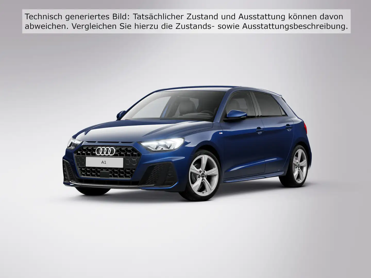 Audi A1 S line 25 TFSI S tronic Blau - 2