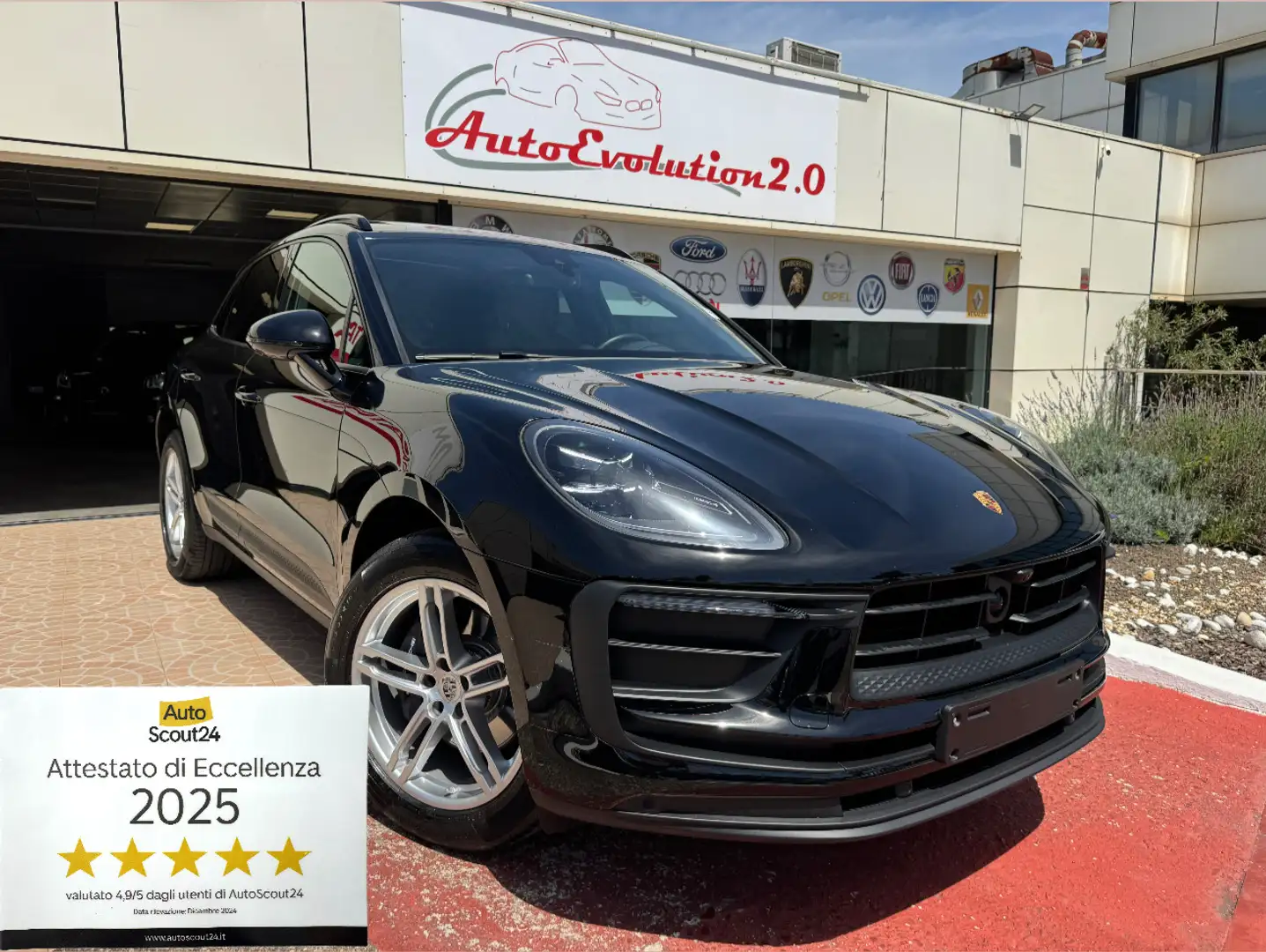 Porsche Macan 2.0 265cv pdk PRONTA CONSEGNA Nero - 1