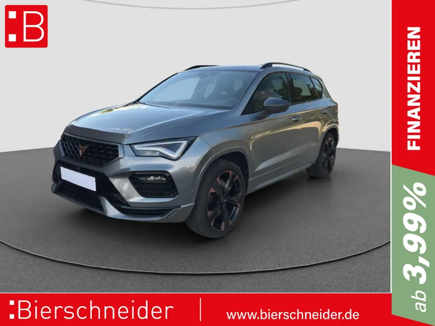 CUPRA Ateca 2.0 TSI DSG 4Drive PANO AHK KAMERA LED NAVI Grau - 1