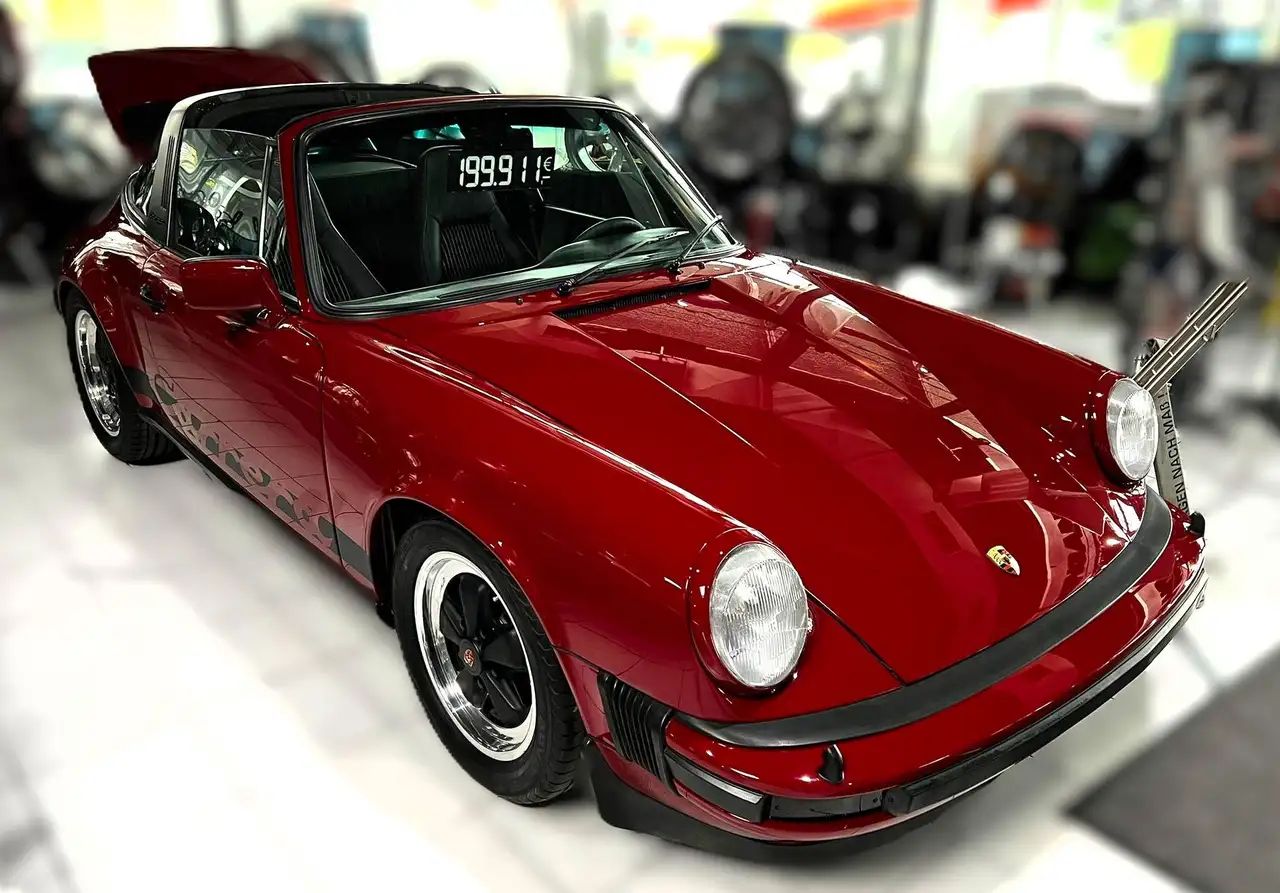 Porsche 911 Carrera Targa 3,0 Garagenfund, foto 2