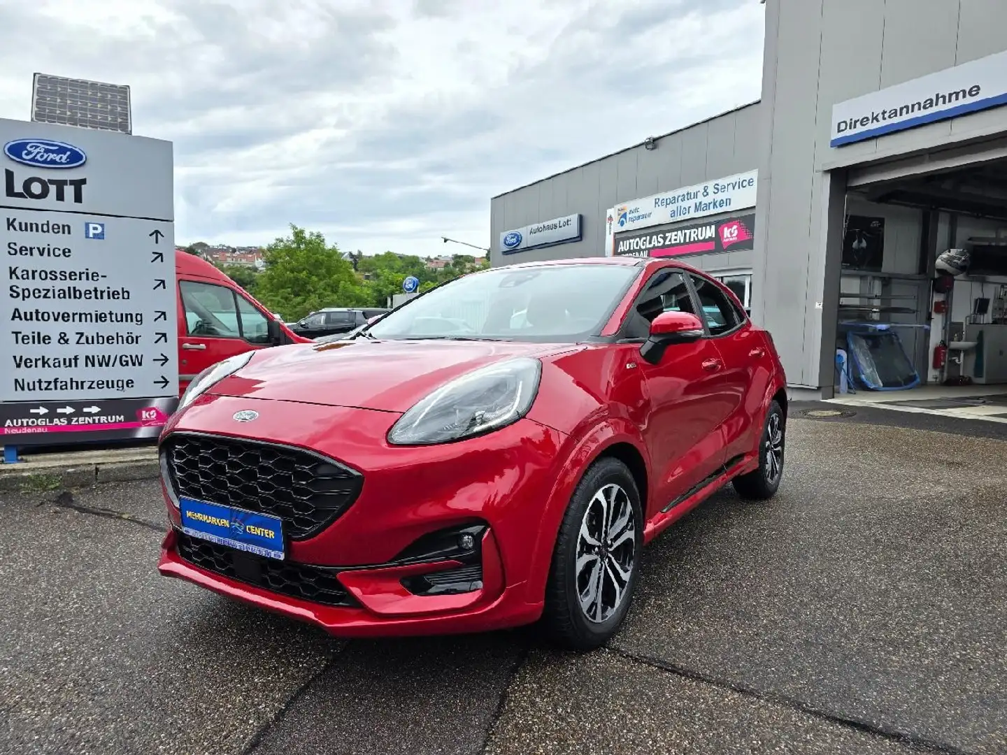 Ford Puma ST-Line *LED*NAVI*TEMPO*PDC*KEYFREE*WINPAK* Rouge - 1