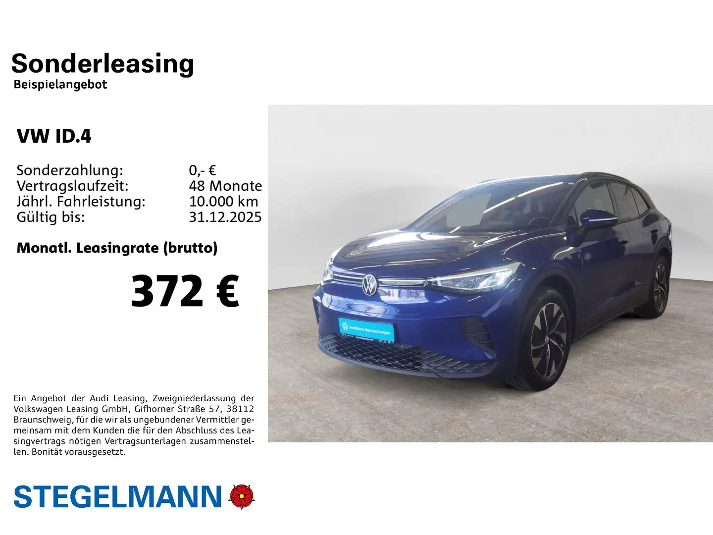 Volkswagen ID.4 Pro 210kW/77kWh Move *LED*Navi*Kamera*+3J. Blau - 2