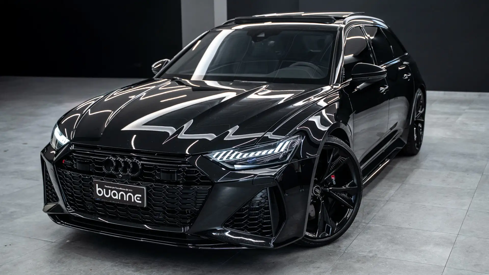 Audi RS6 Avant 4.0 mhev Performance Quattro Tetto B&O Full Nero - 1