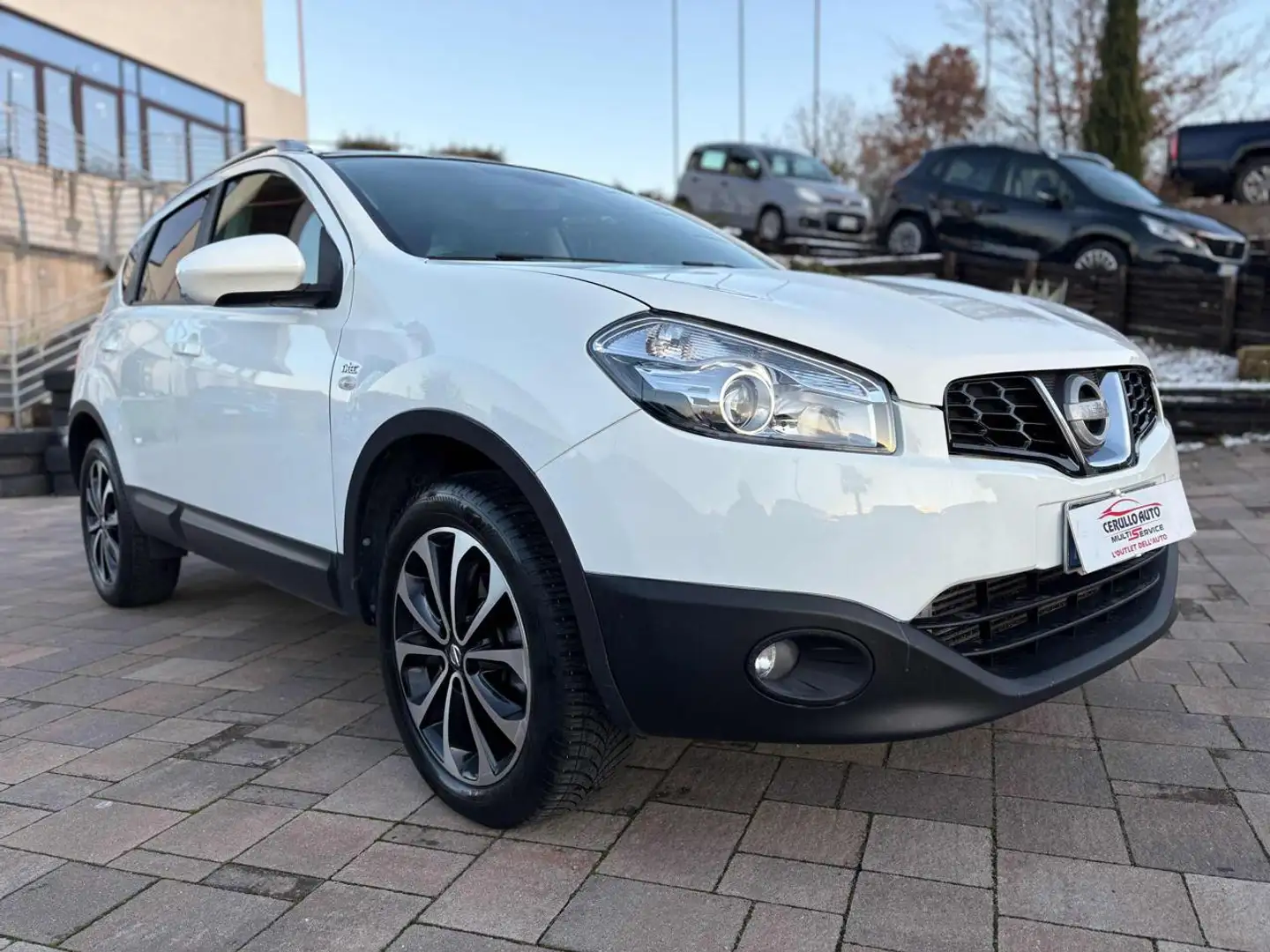 Nissan Qashqai 2.0 dCi DPF 4WD n-tec TETTO PANORAMICO*FULL!!! Bianco - 2